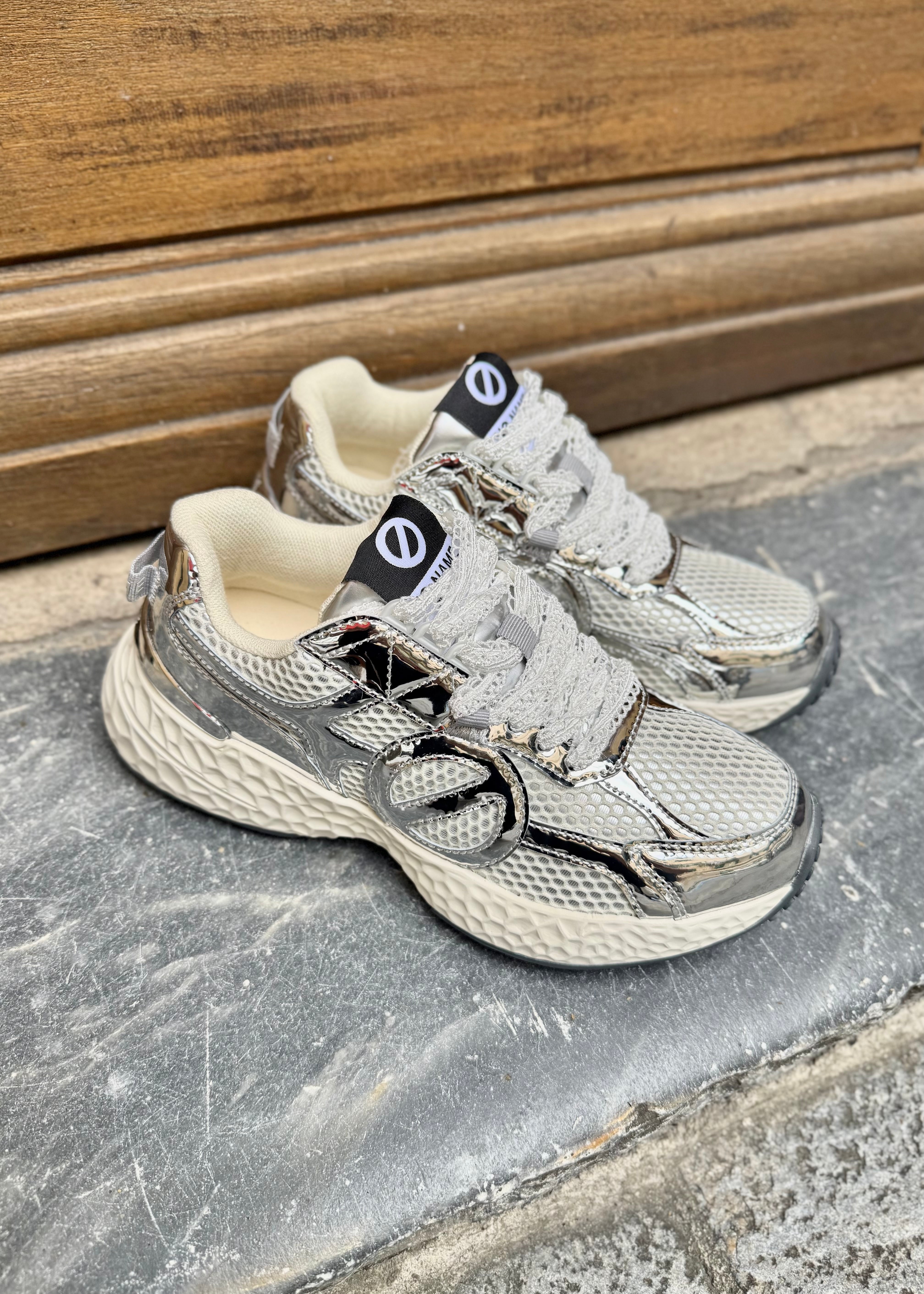 Baskets No Name Carter Runner 2.0 - Silver No Name