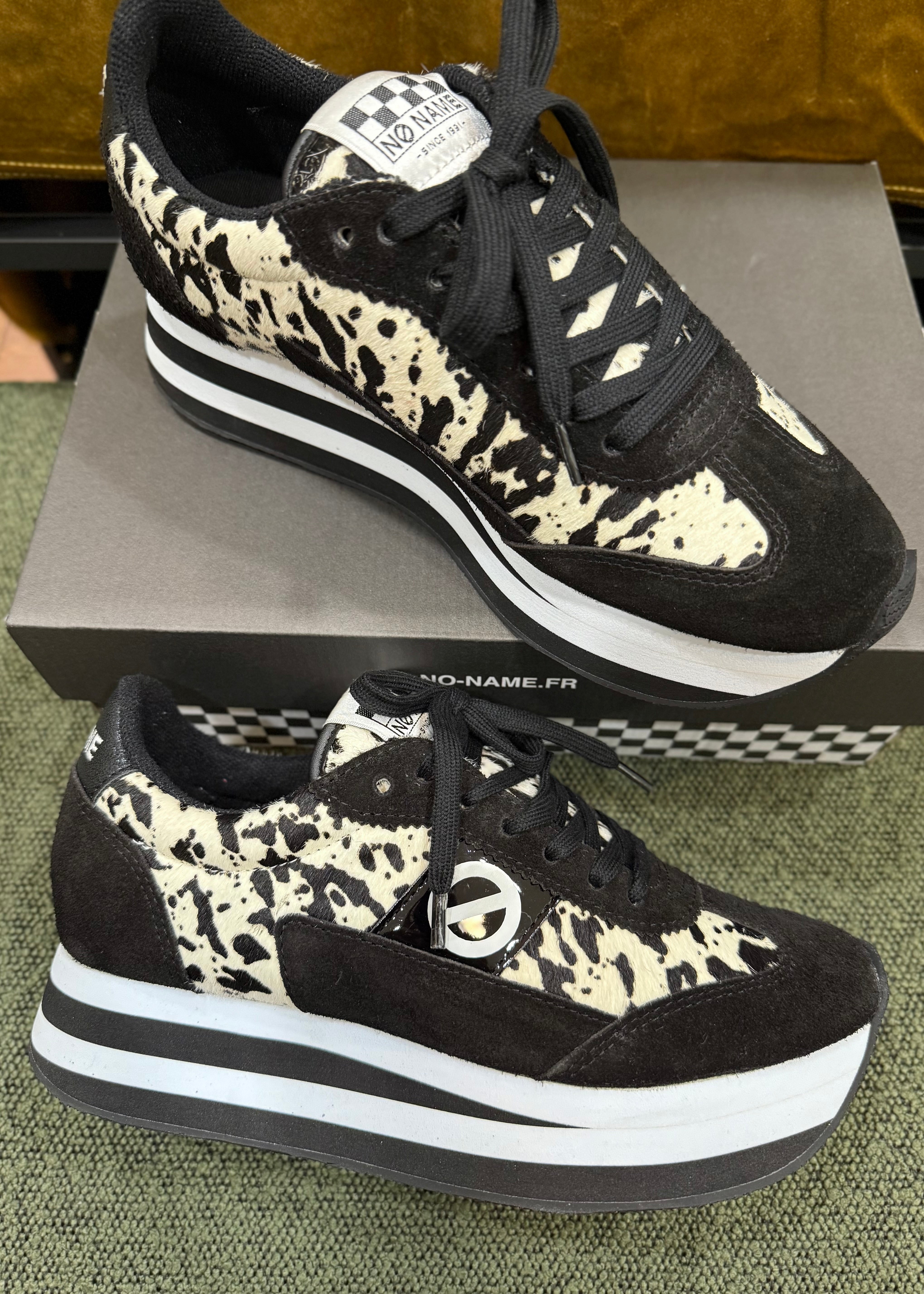 Baskets No Name Flex M Jogger - White/black No Name