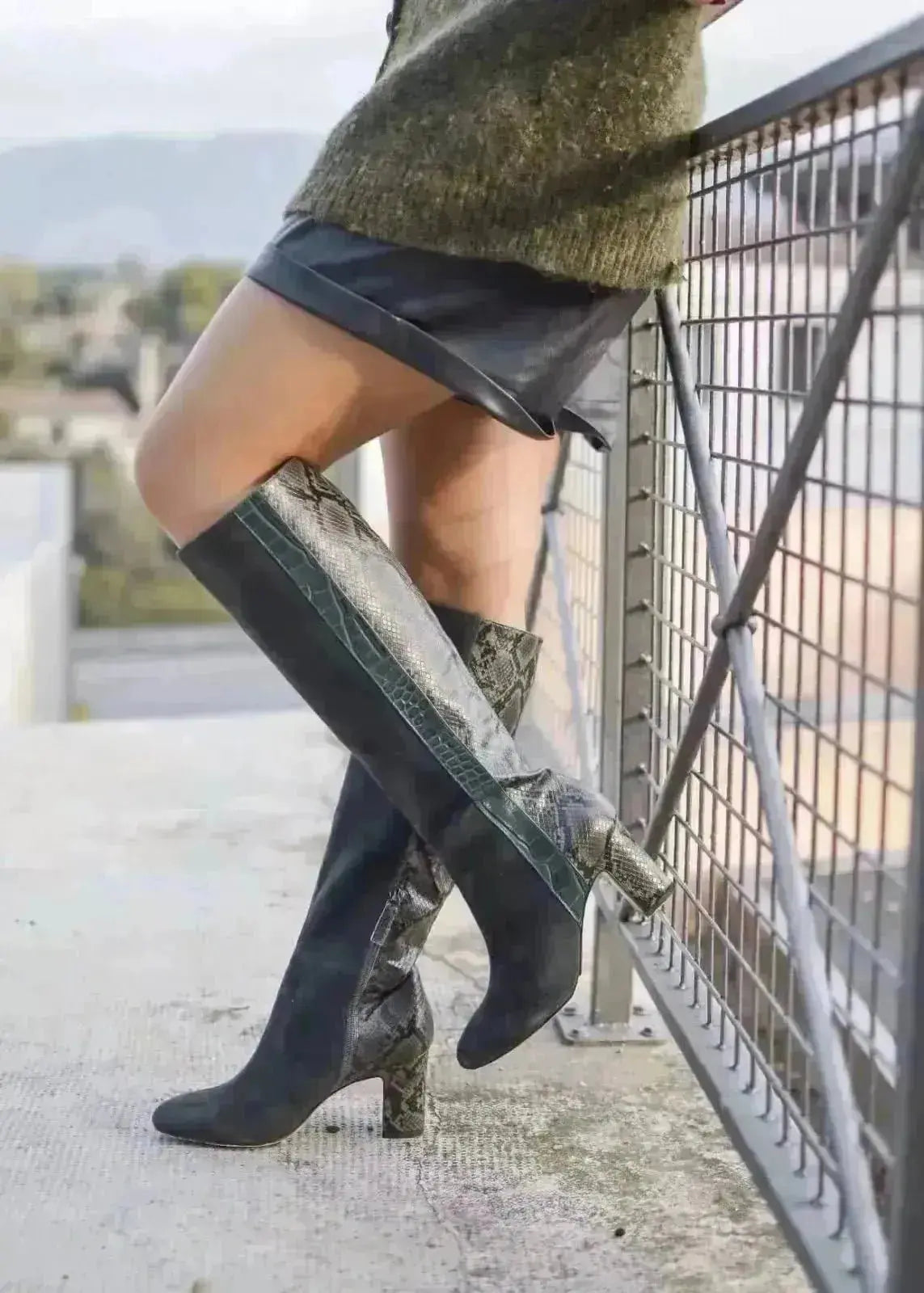 Bottes Bibi Lou 798B69VK Verde/Kaki Bibi Lou