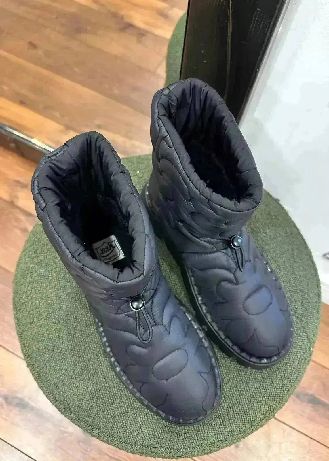 Bottines Ash Jewel Puffy Black Ash