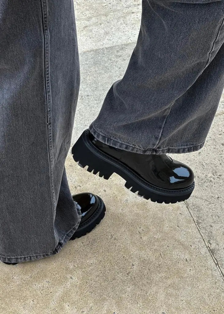 Bottines Bibi Lou Liza patent nero Bibi Lou