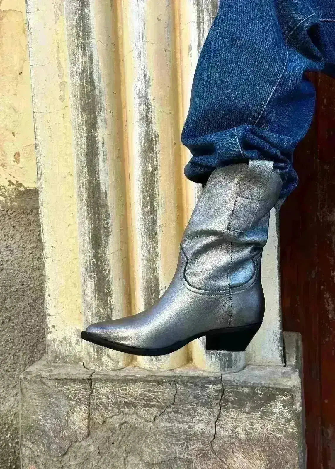 Bottines Semerdjian E739E33 Grey Semerdjian