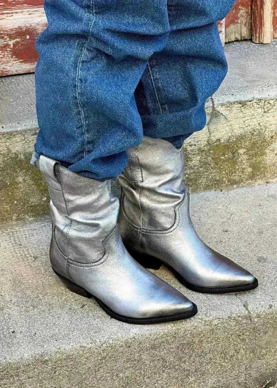 Bottines Semerdjian E739E33 Grey Semerdjian