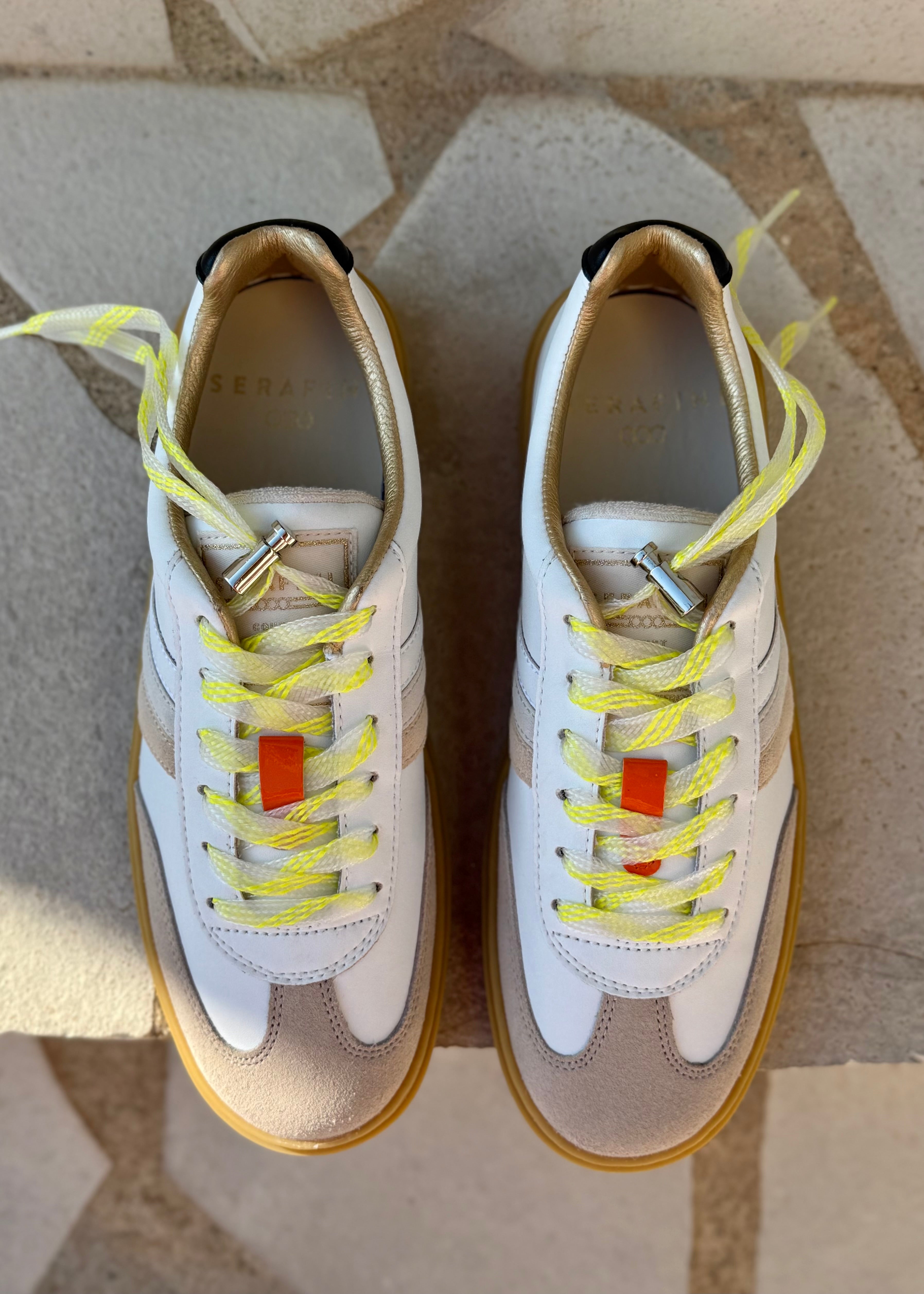 Baskets Serafini Court White grey Serafini