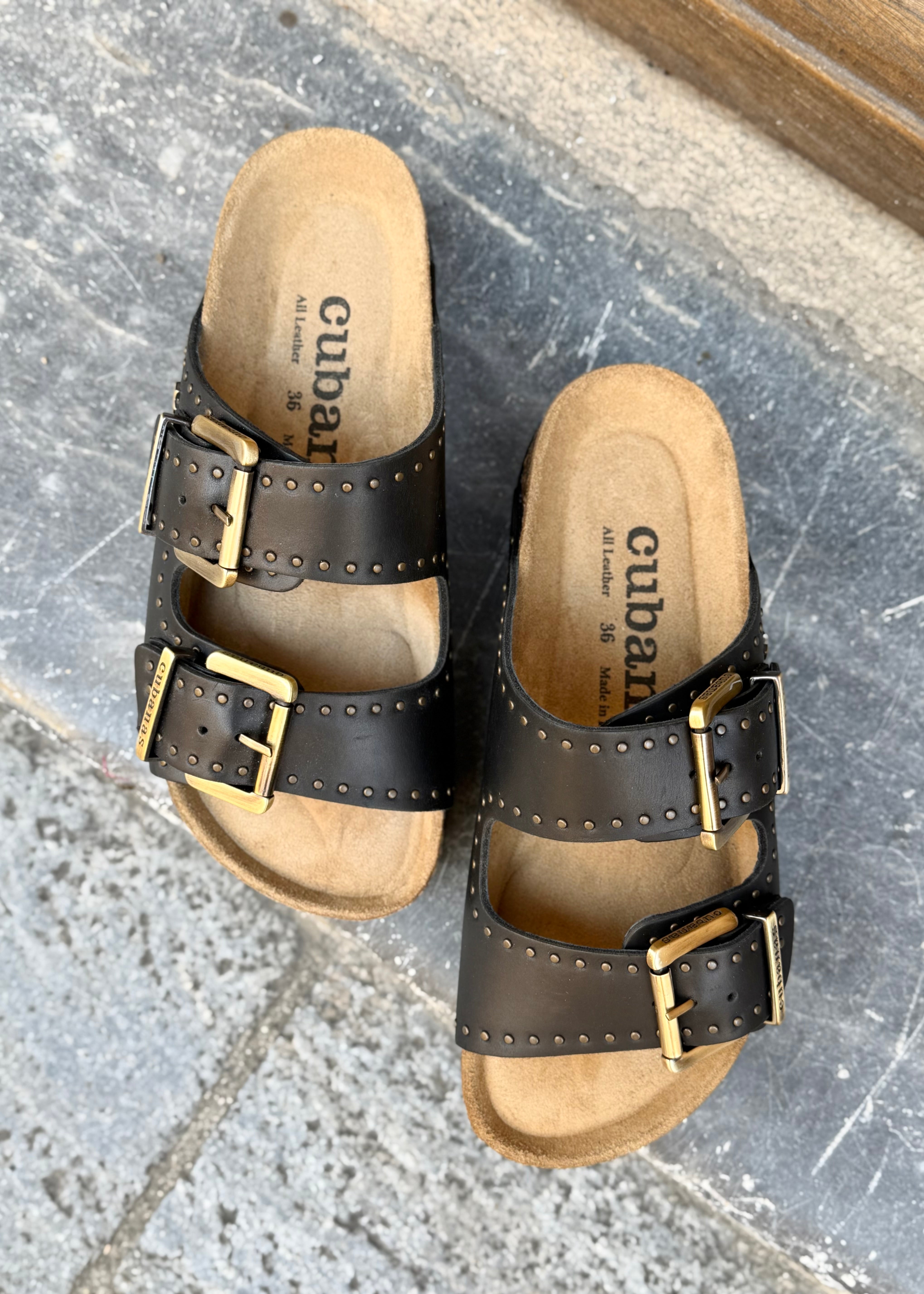 Sandales Cubanas Amalia Platform black Cubanas