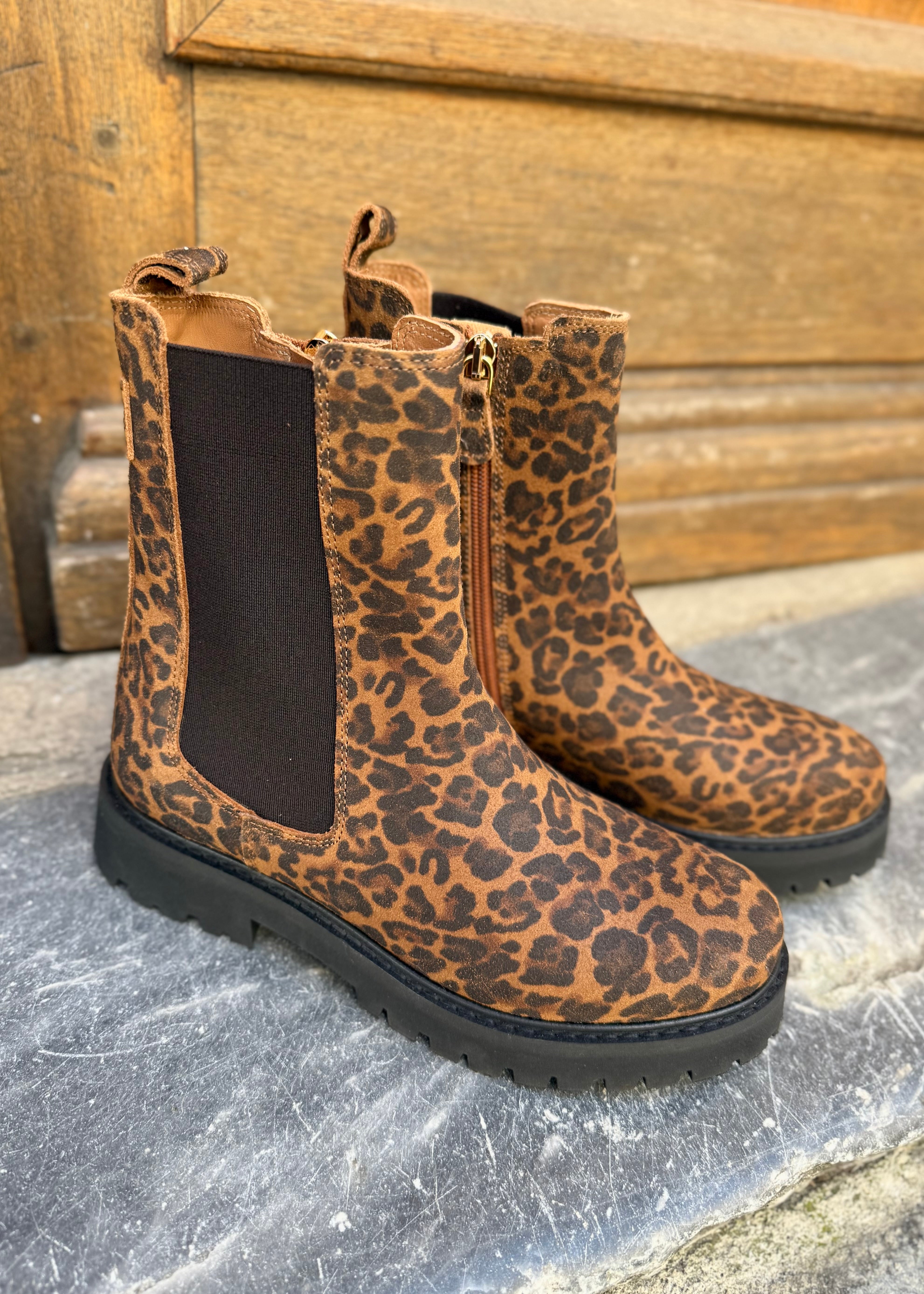 Bottines Maison Toufet Joyce Léopard Maison Toufet