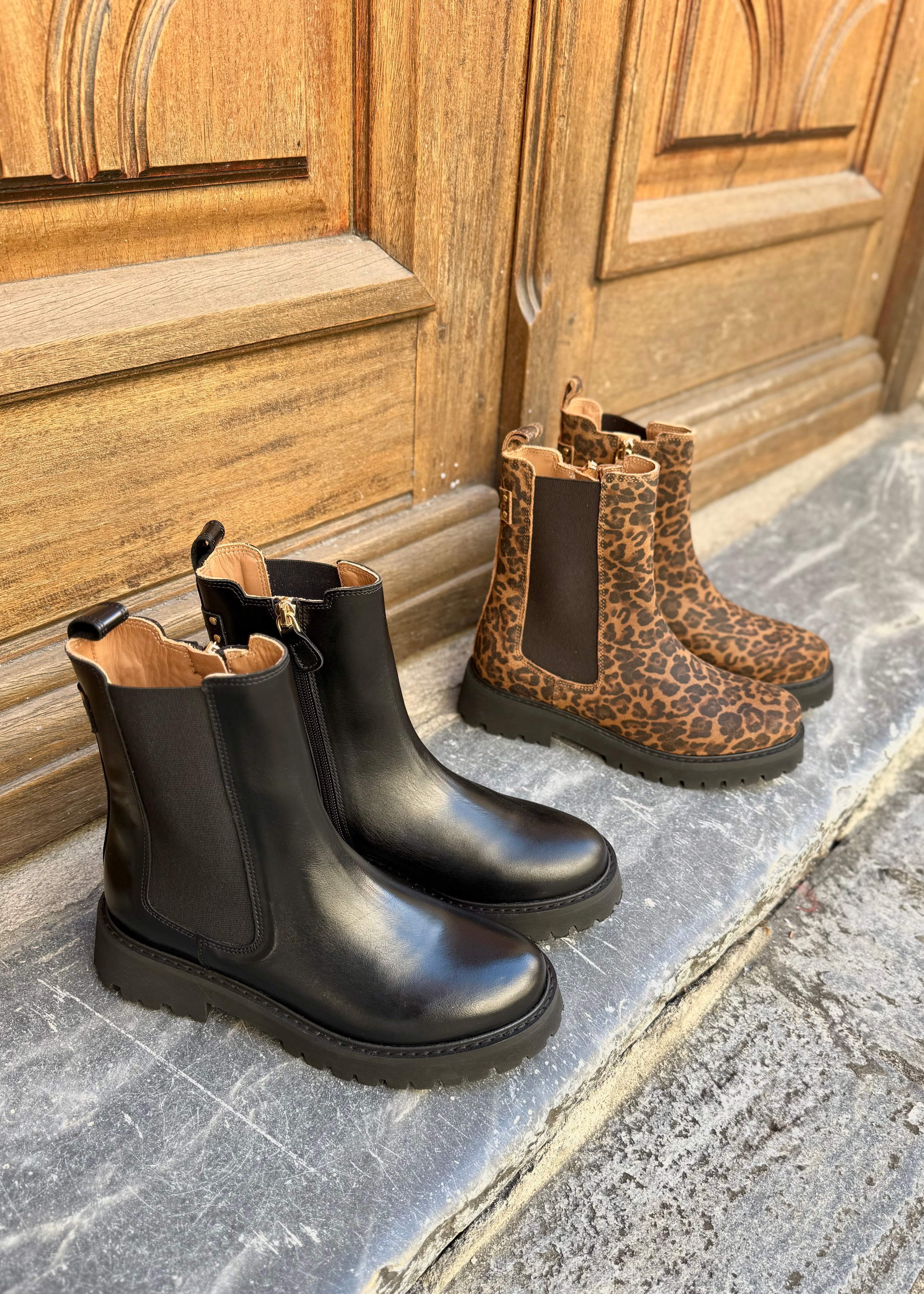 Bottines Maison Toufet Joyce Léopard Maison Toufet