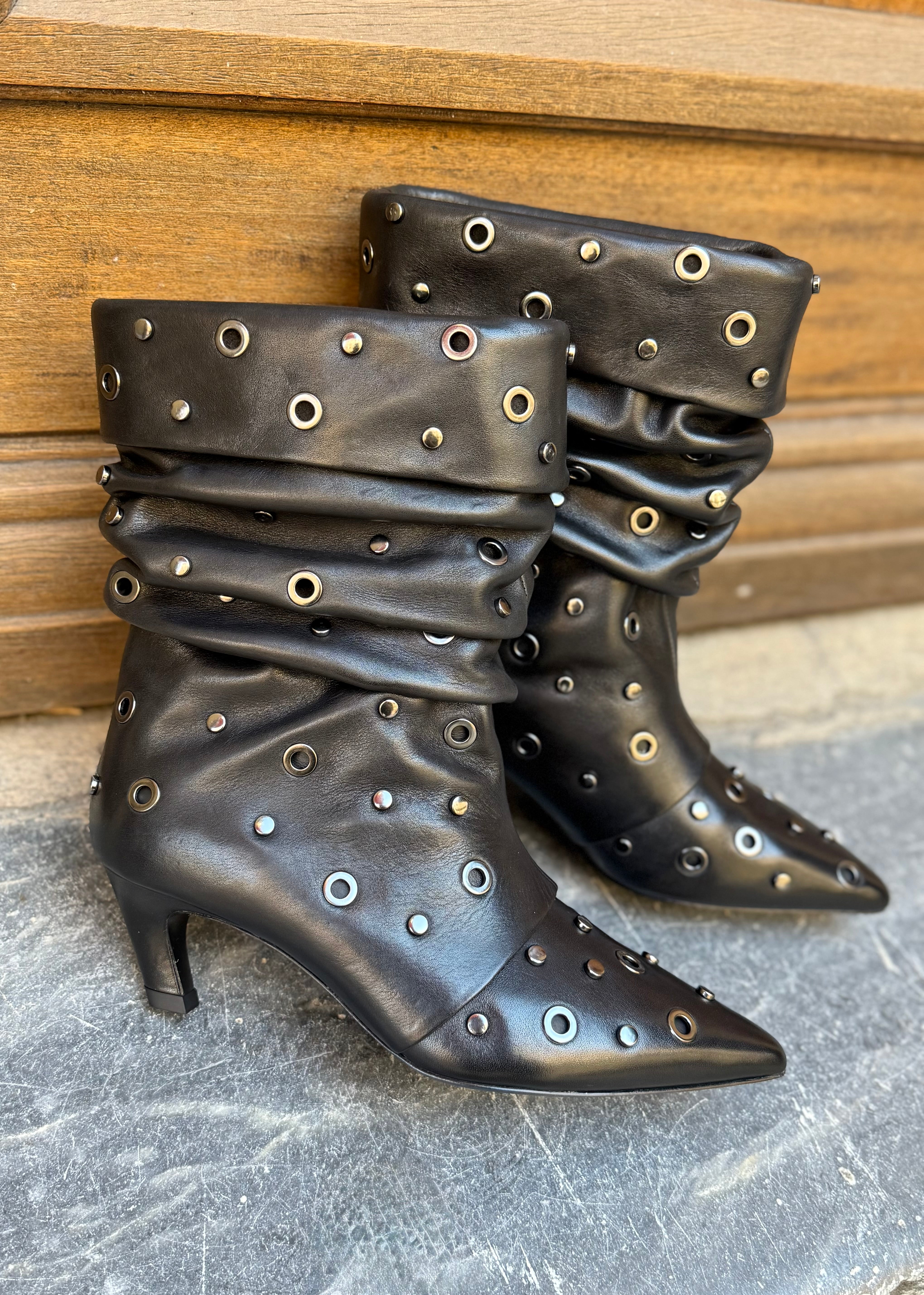 Bottines à talons Ash Virgee bis Black Ash