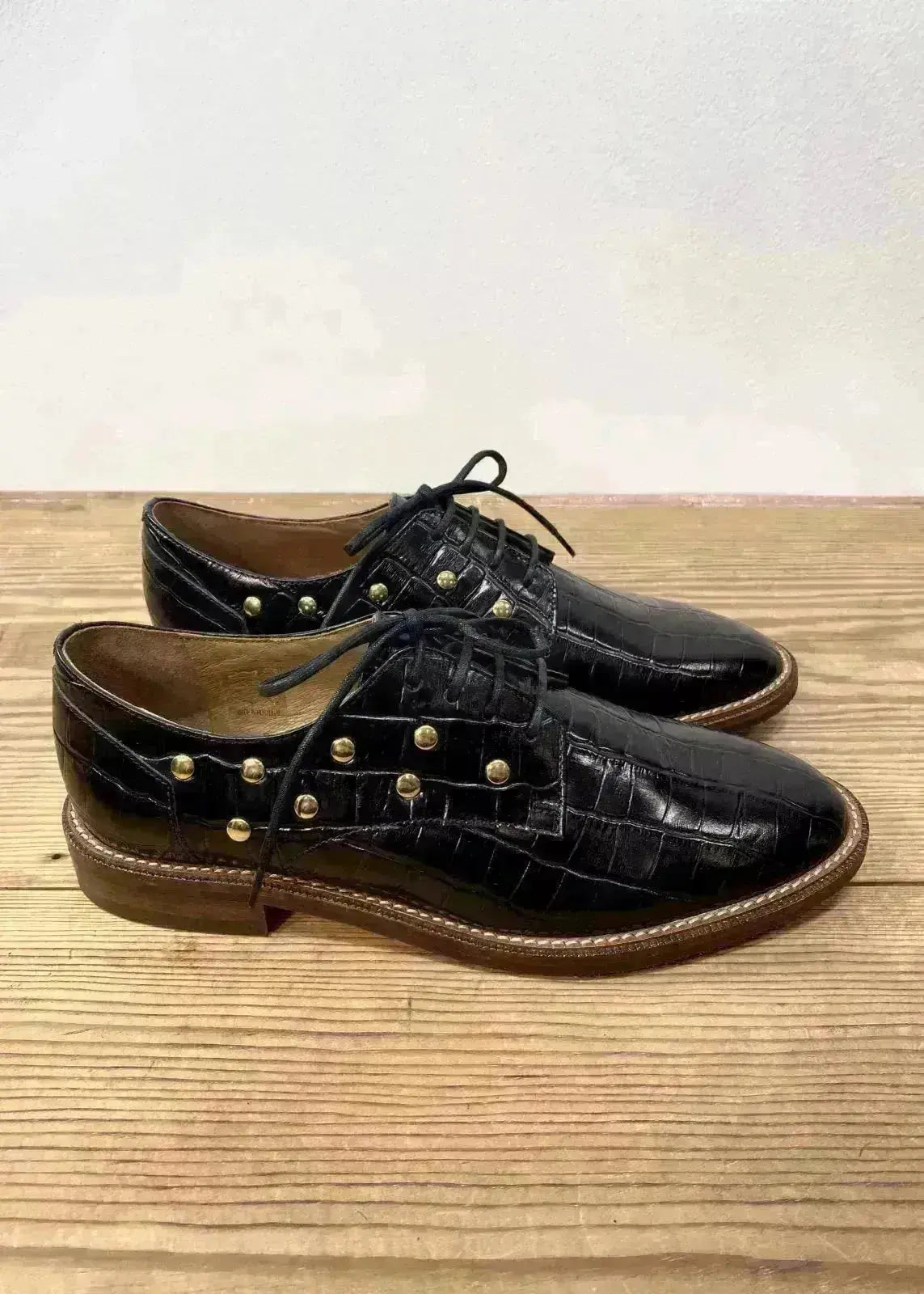 Derbies Call Lace Schmoove Print coco black Schmoove