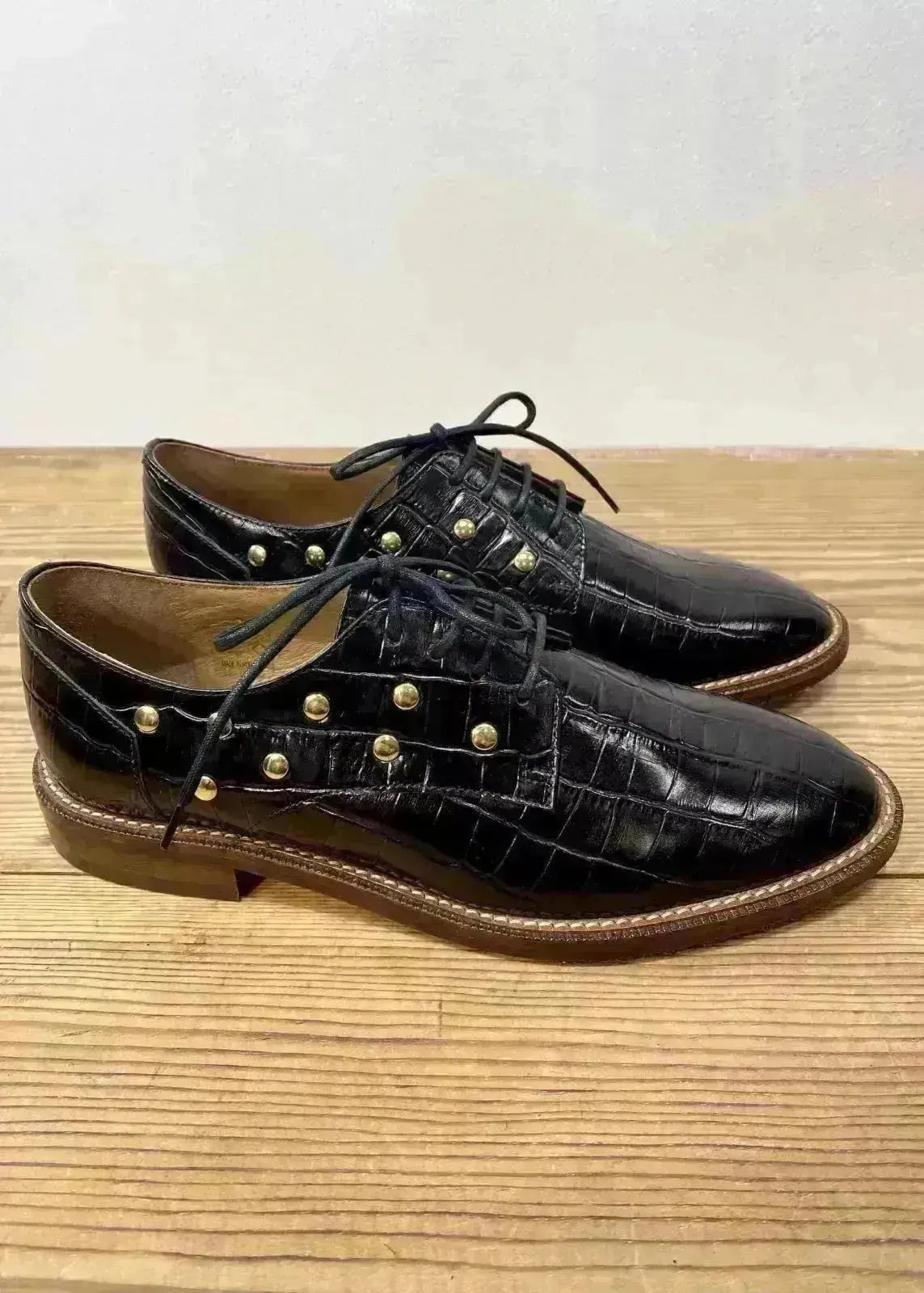 Derbies Call Lace Schmoove Print coco black Schmoove