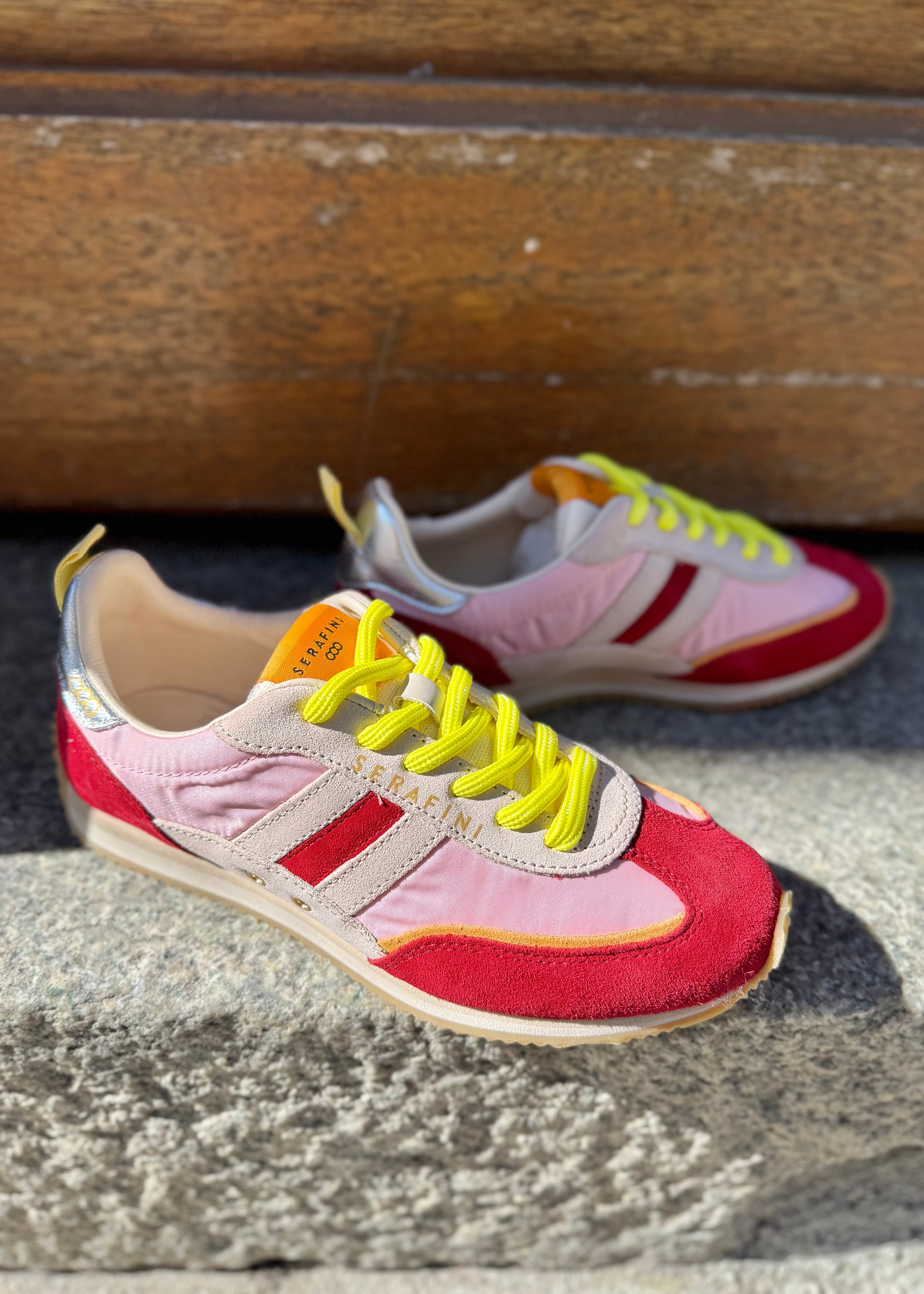Baskets Serafini Lady D. Red/Pink Serafini