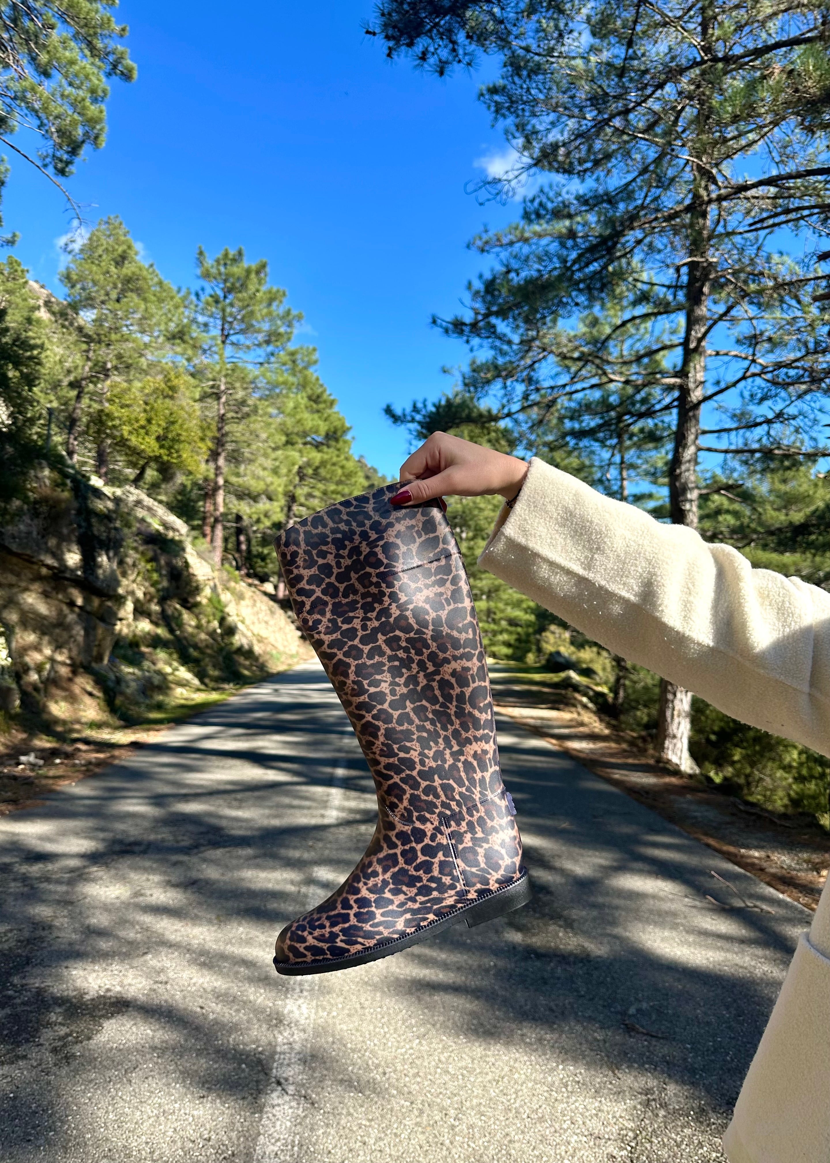 Bottes de pluie Léopard L'adresse Corte