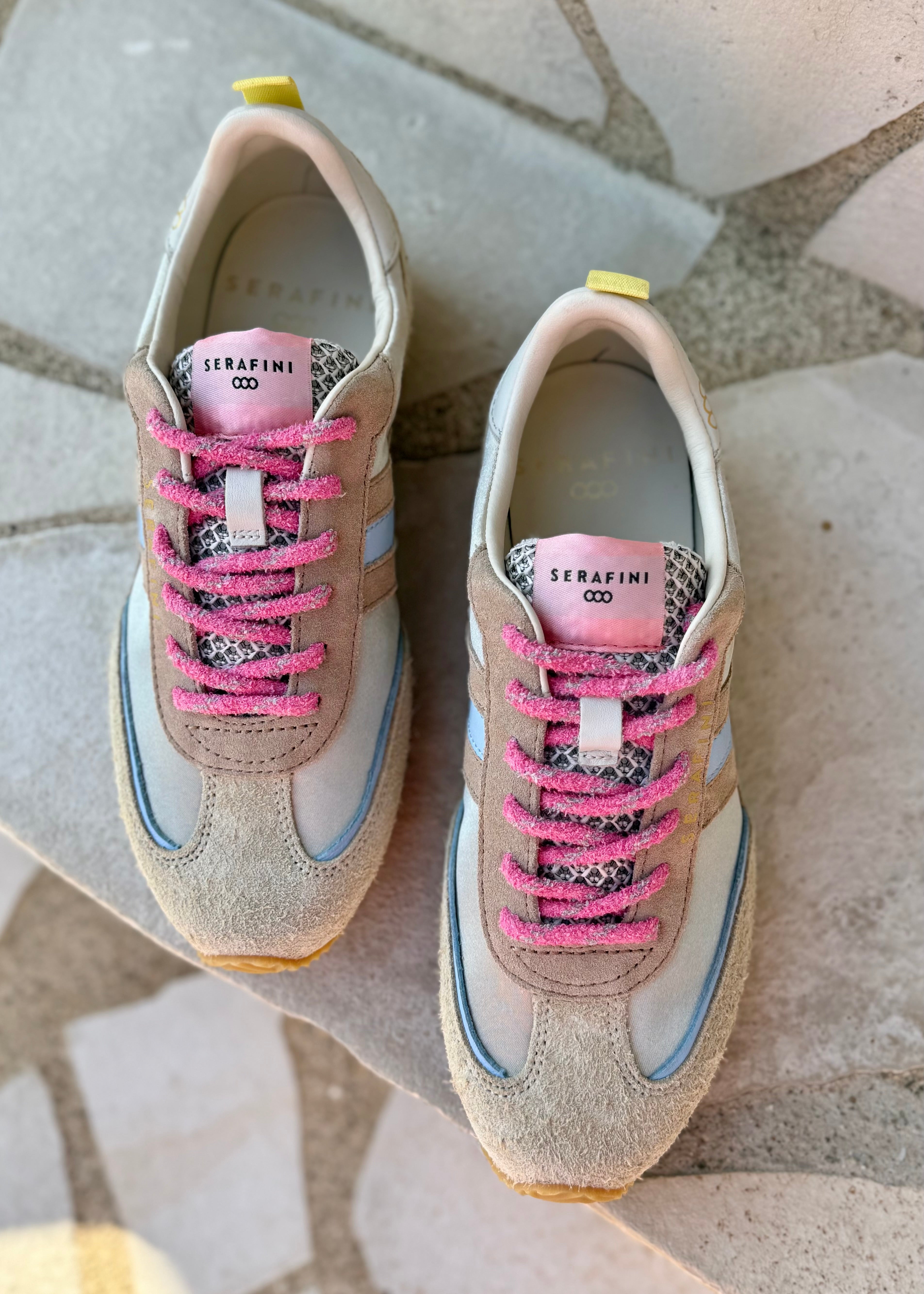Baskets Serafini Lady D. Sand/Pink Serafini