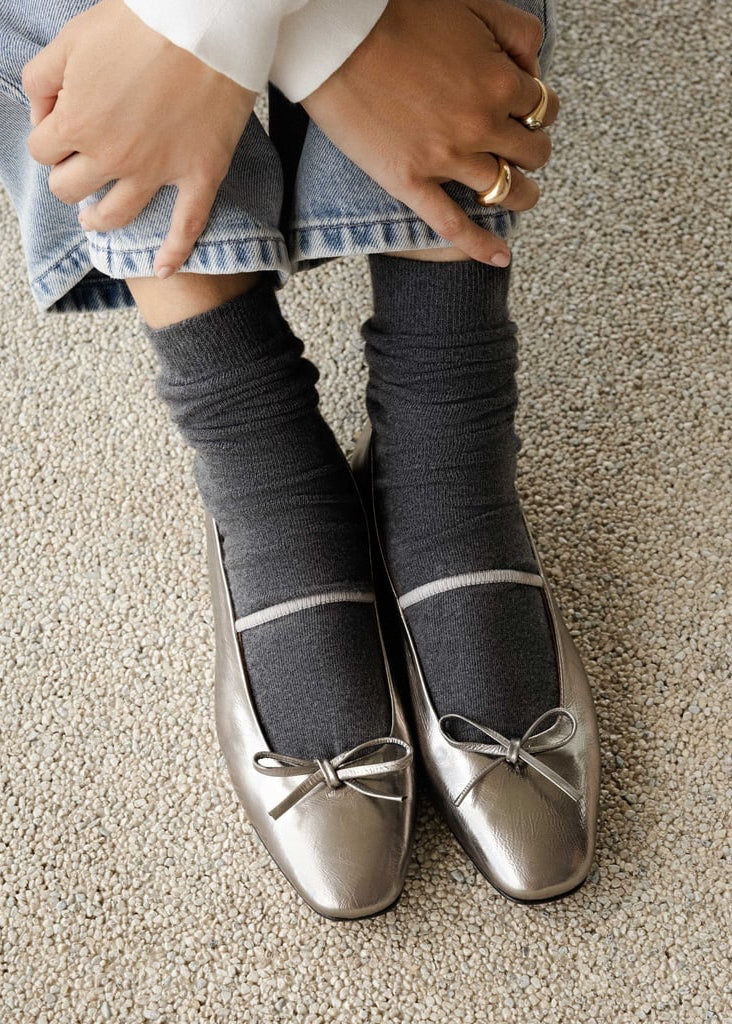 Ballerines Bobbies Kaia Silver Bobbies