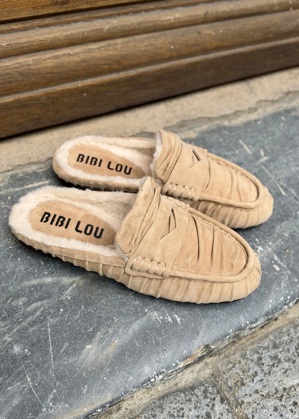 Mocassins Bibi Lou Lyria trench fur Bibi Lou