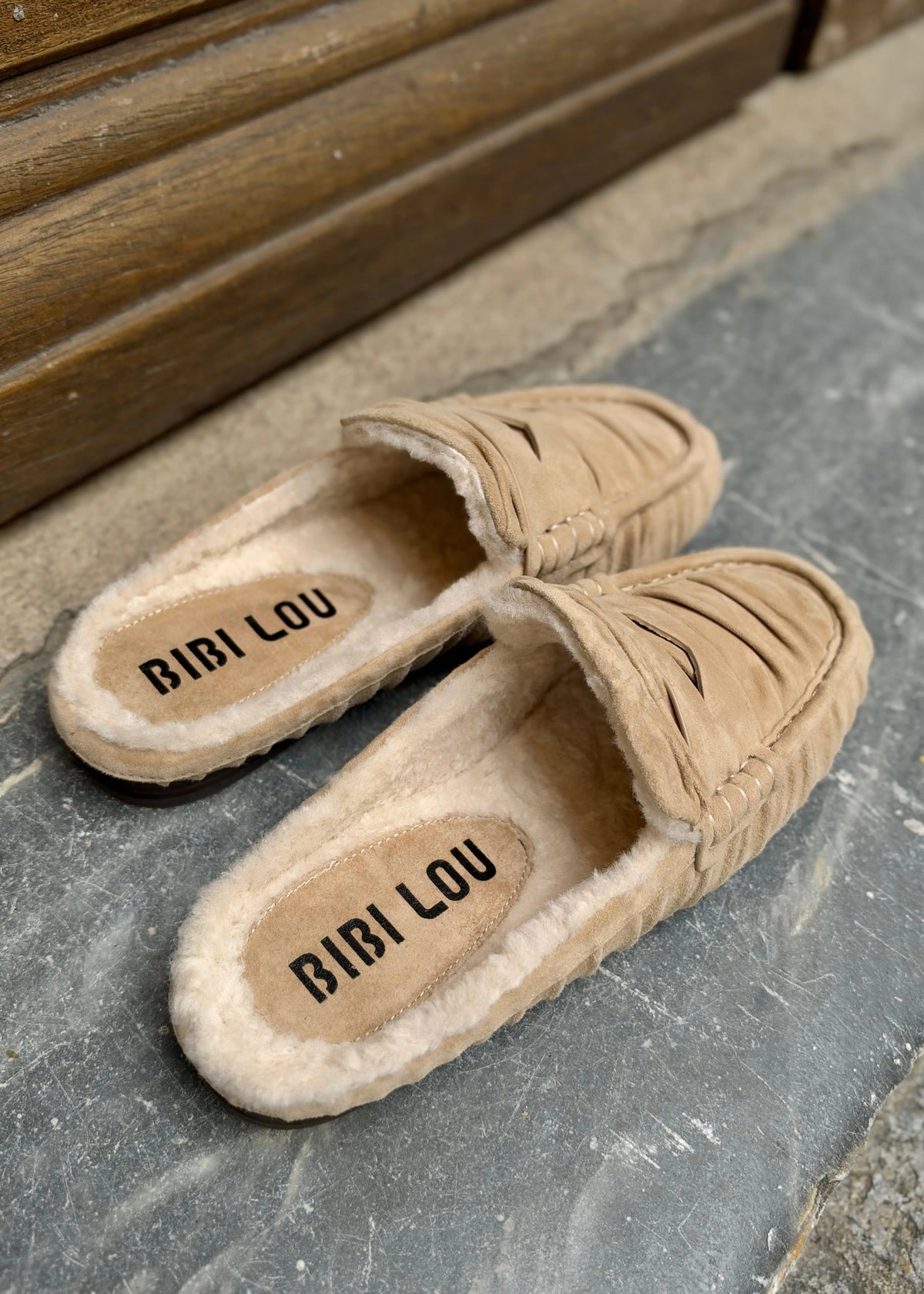 Mocassins Bibi Lou Lyria trench fur Bibi Lou