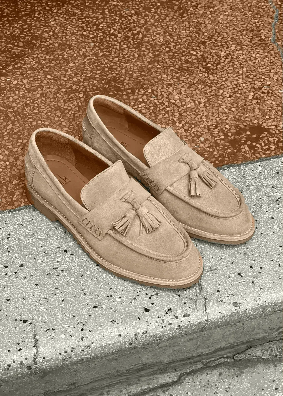 Mocassins Billi Bi A4021 Babysilk camel Billi bi