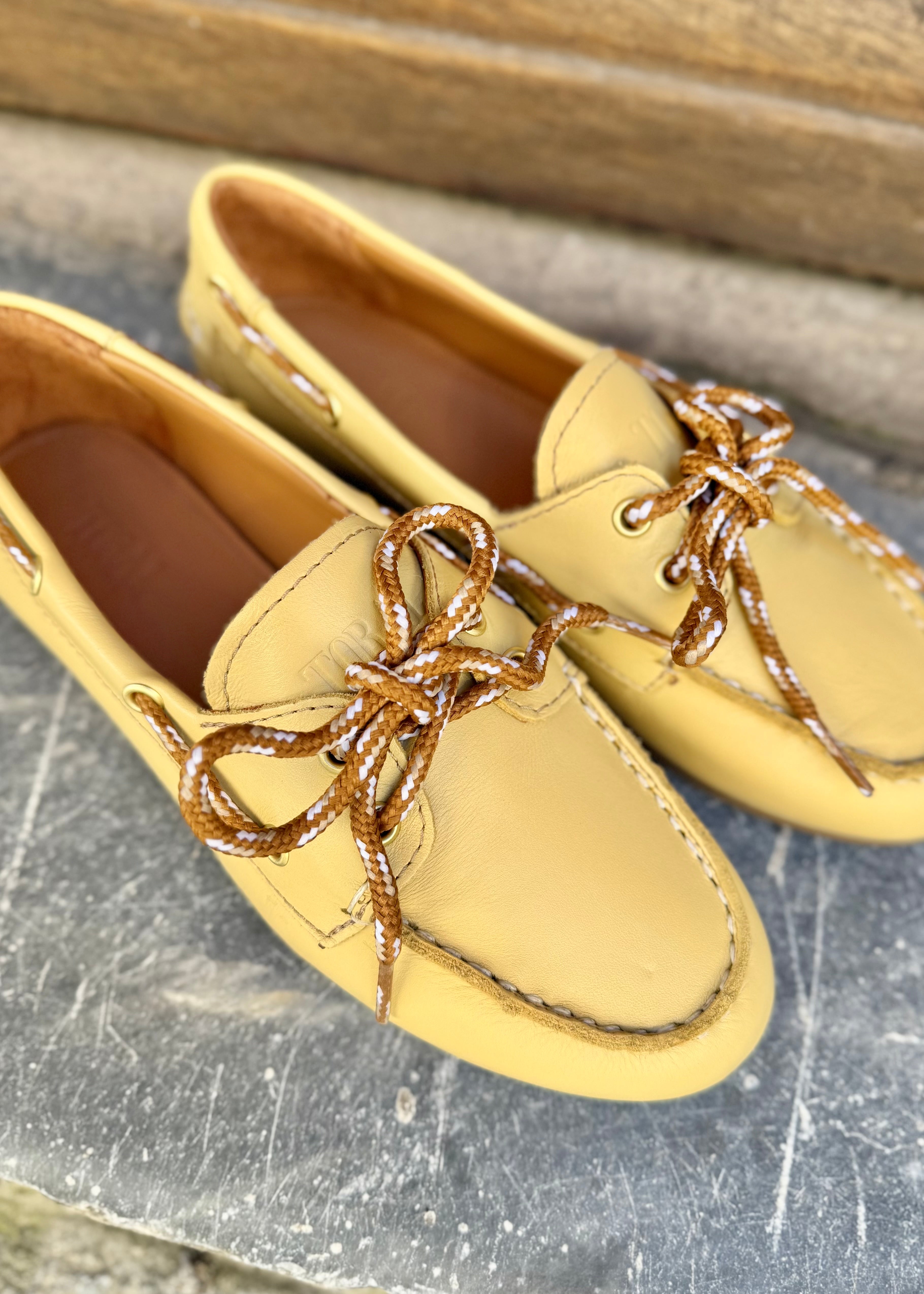 Mocassins Toral Kimana soft yellow Toral