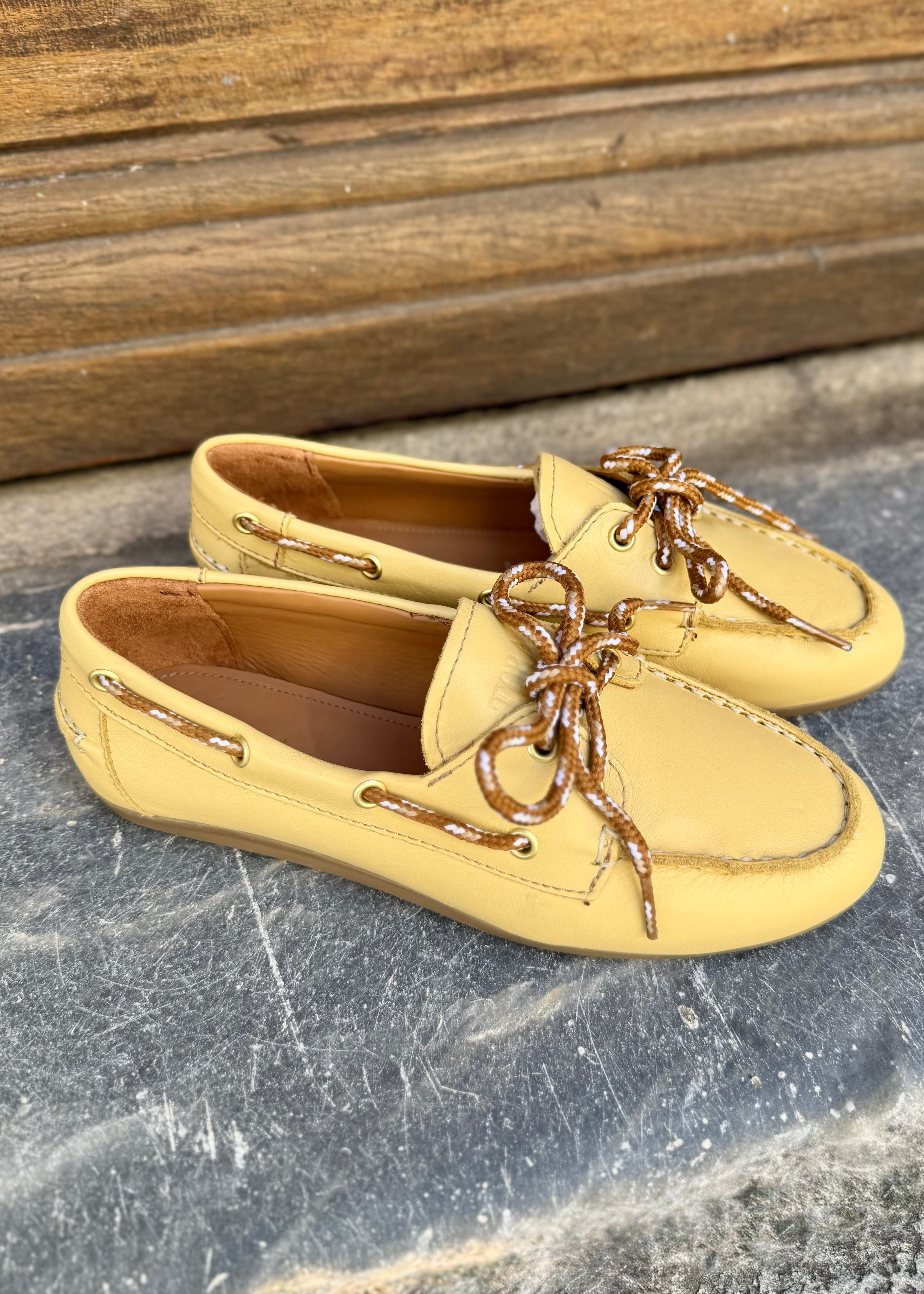 Mocassins Toral Kimana soft yellow Toral