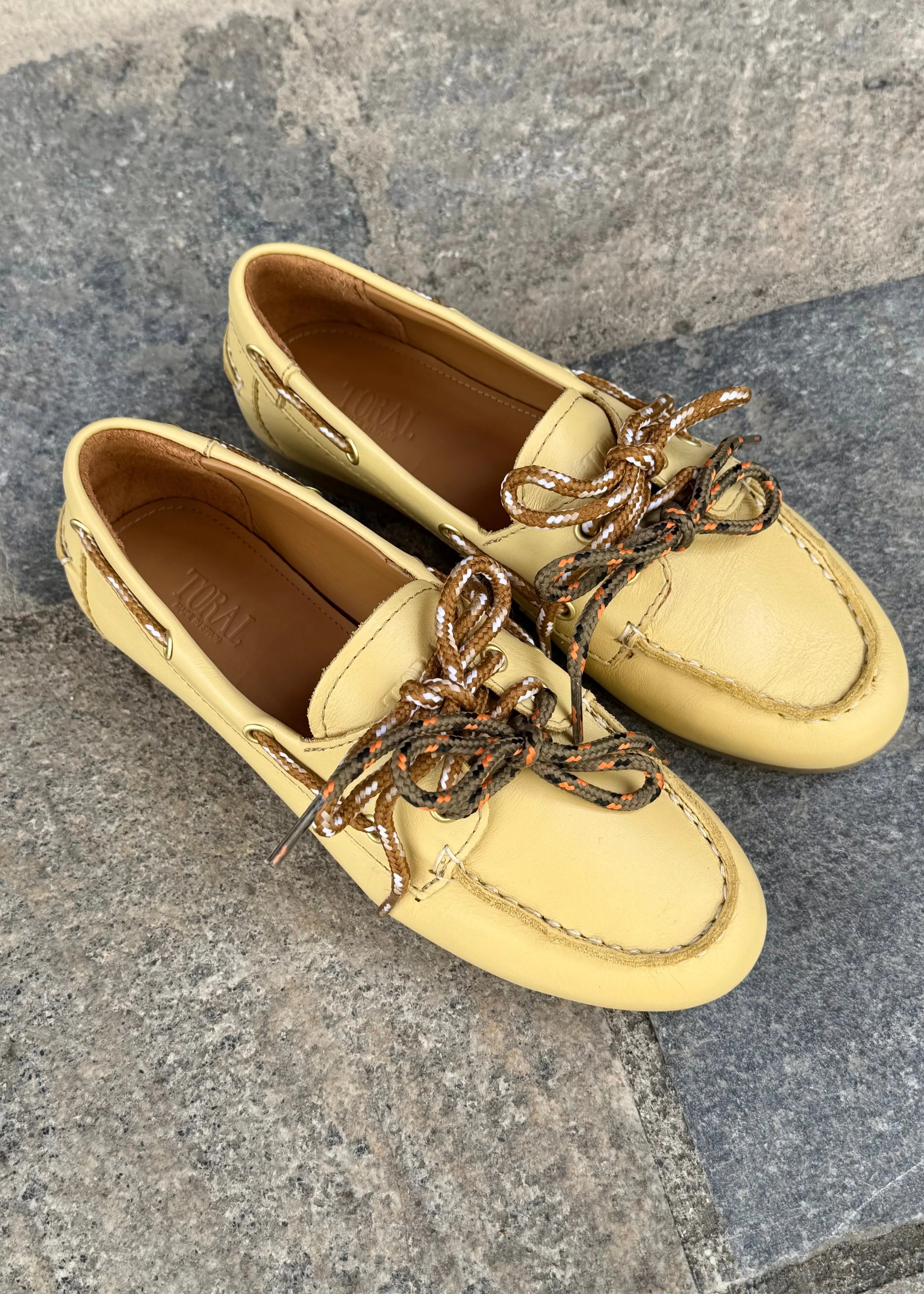 Mocassins Toral Kimana soft yellow Toral