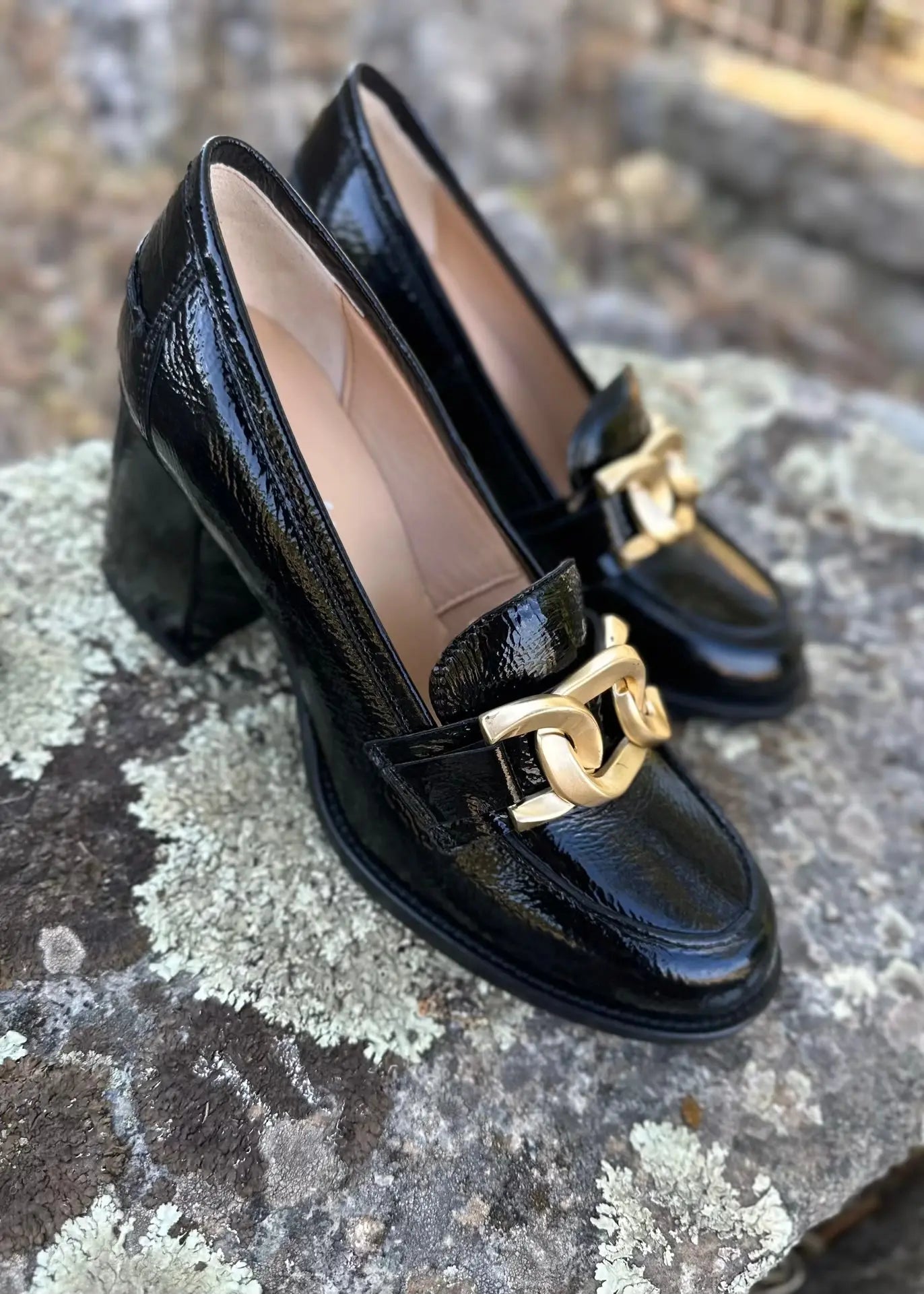 Mocassins à talons Semerdjian E861E3 Nero Mocassins à talons