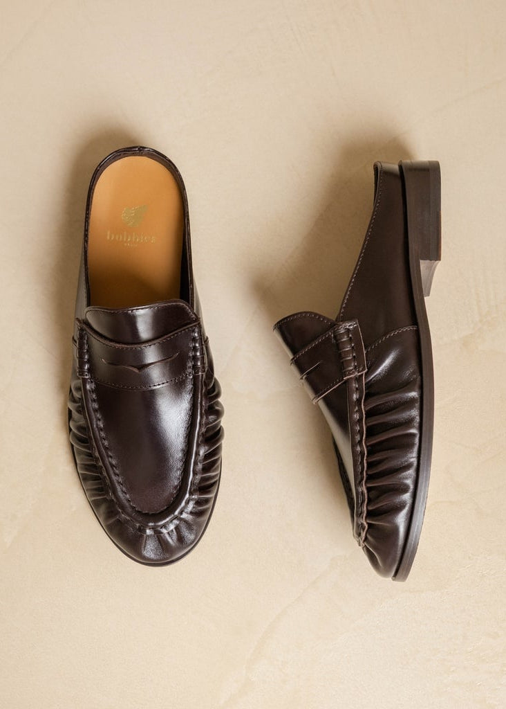 Mocassins mules Bobbies Uma Espresso Bobbies