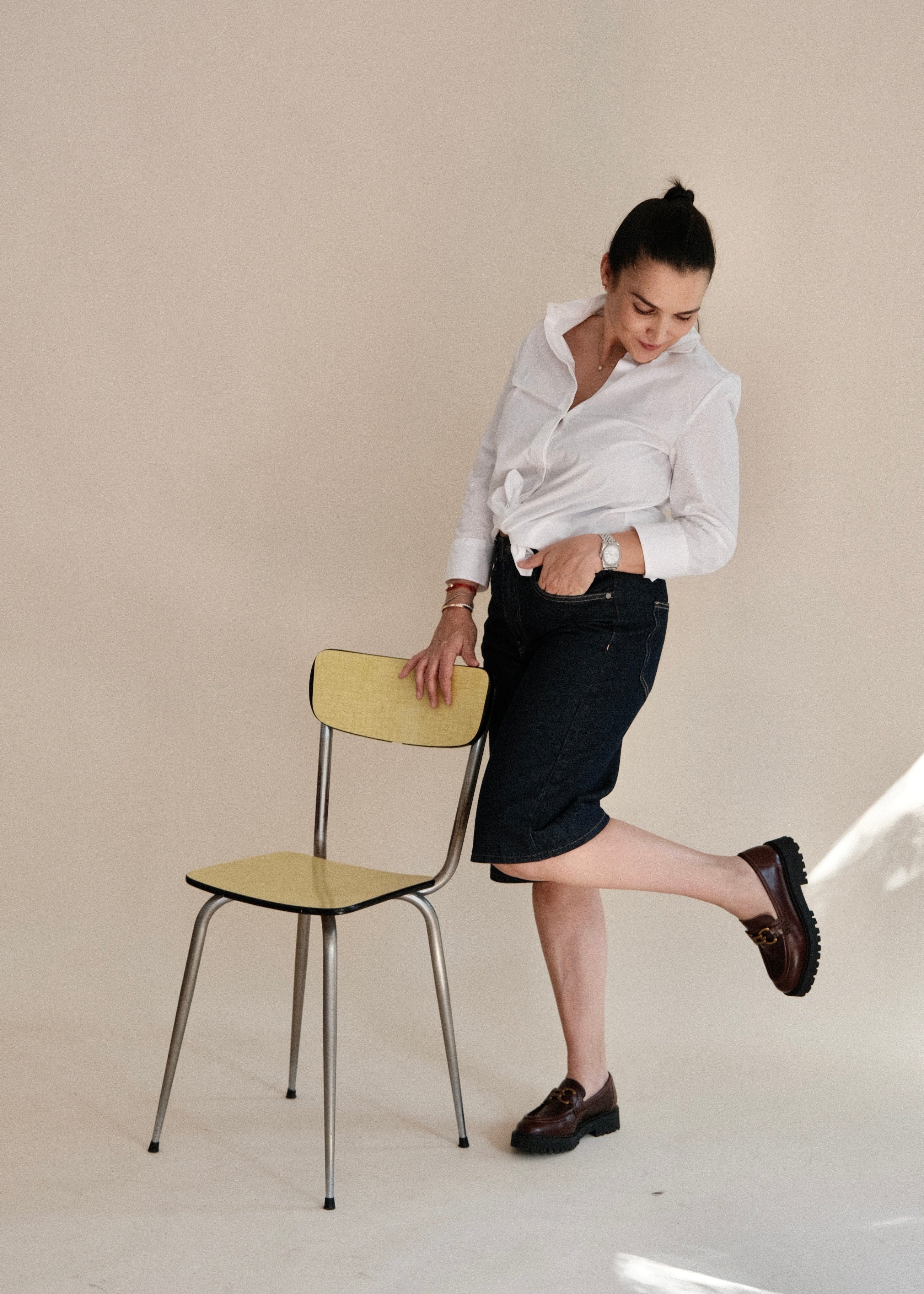 Mocassins Maison Toufet Naomy whisky Maison Toufet