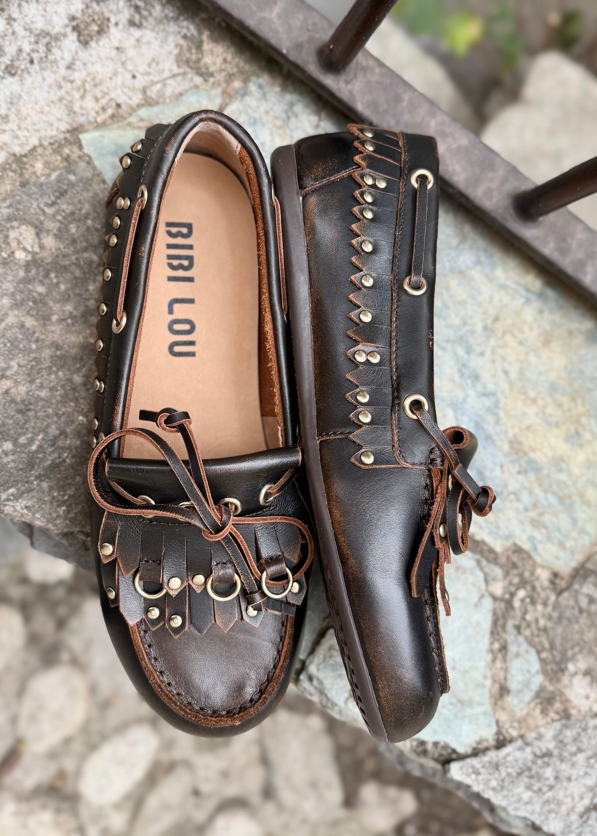 Mocassins Bibi Lou Aurelie Dark Brown