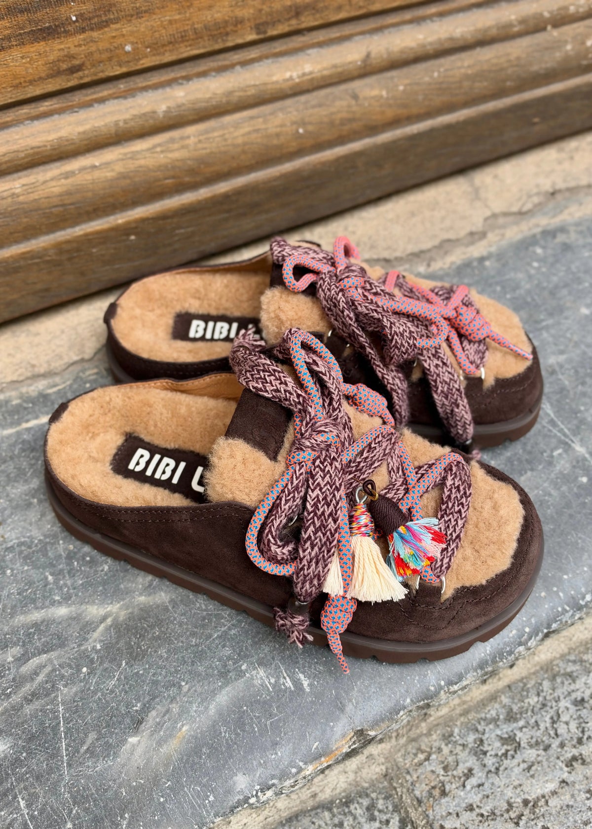 Mules Bibi Lou Cori Dark Brown Bibi Lou
