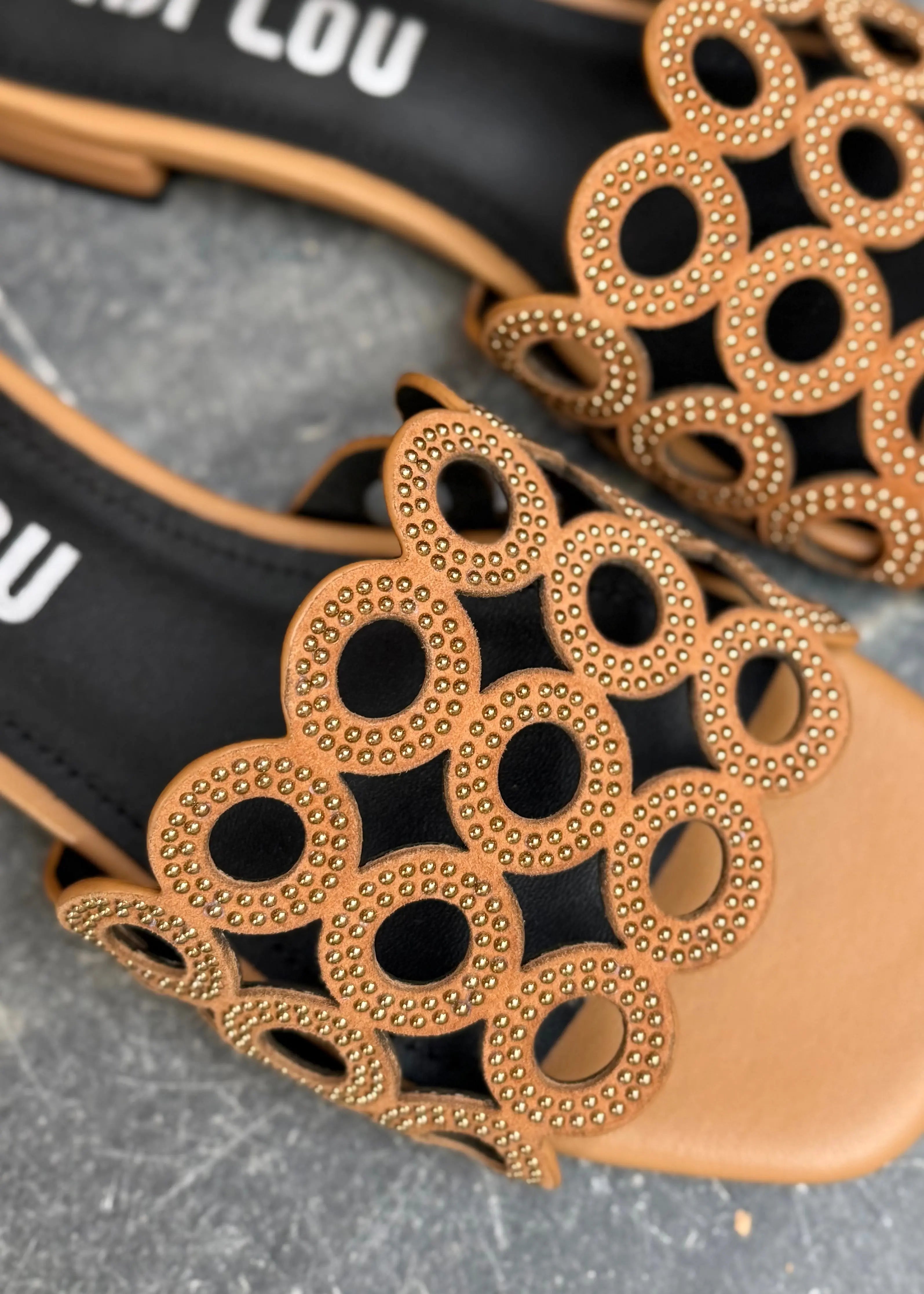 Mules Bibi Lou Oribu flat Tan Bibi Lou