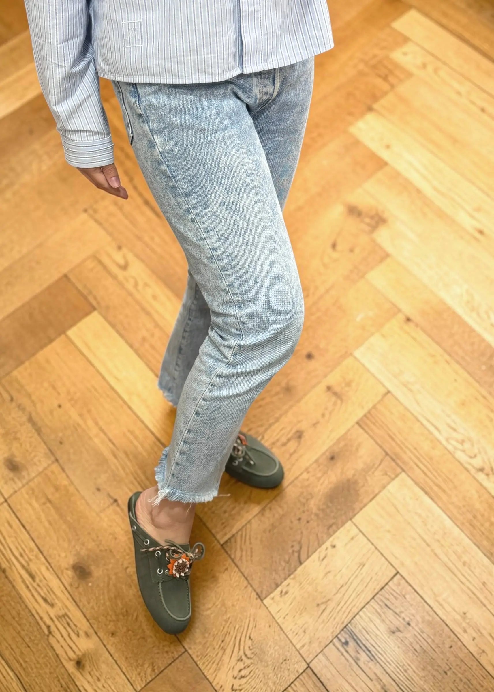 Mules Bibi Lou Tana loafer kaki Bibi Lou