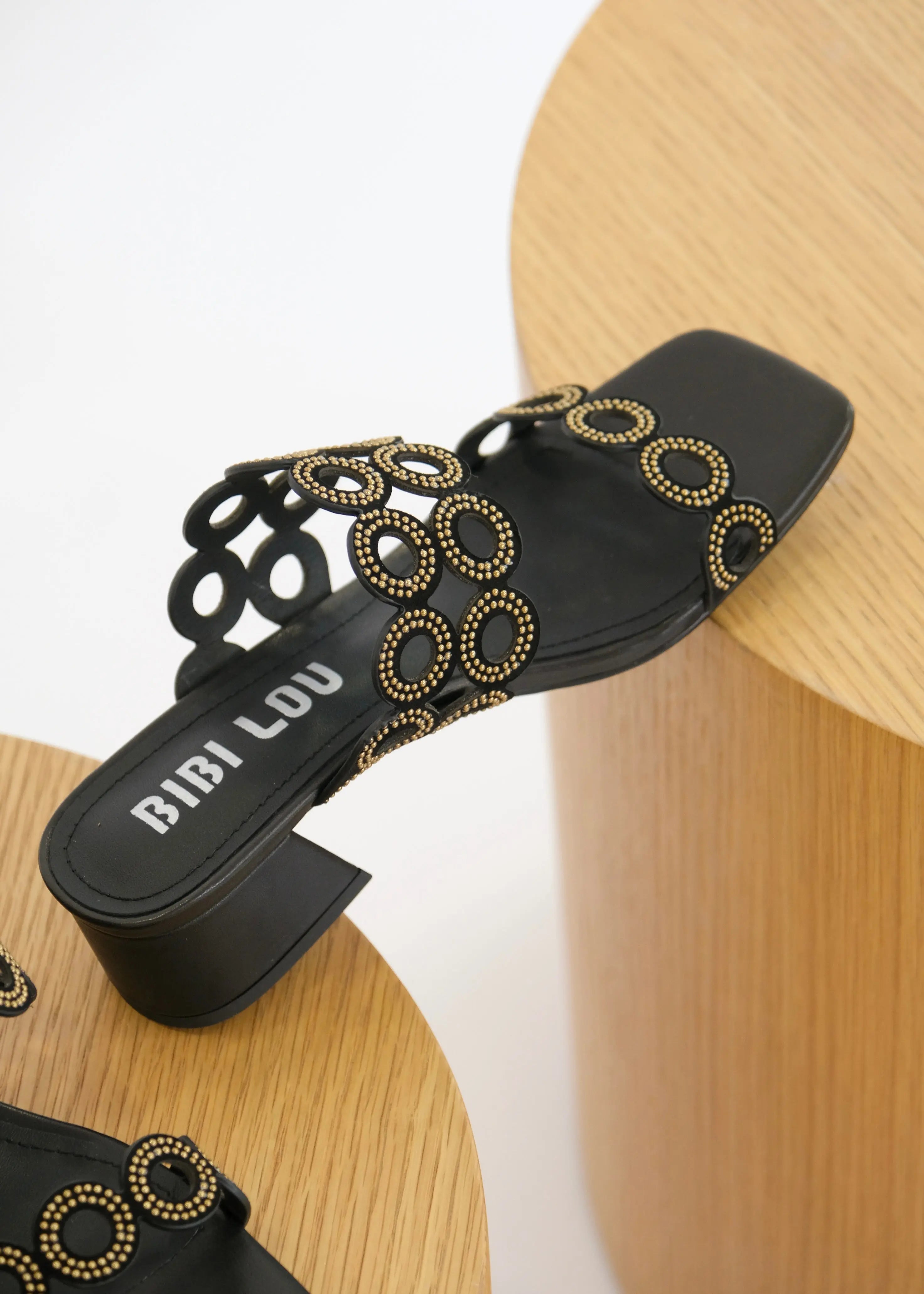 Mules à talons Bibi Lou Oribu Noir Bibi Lou