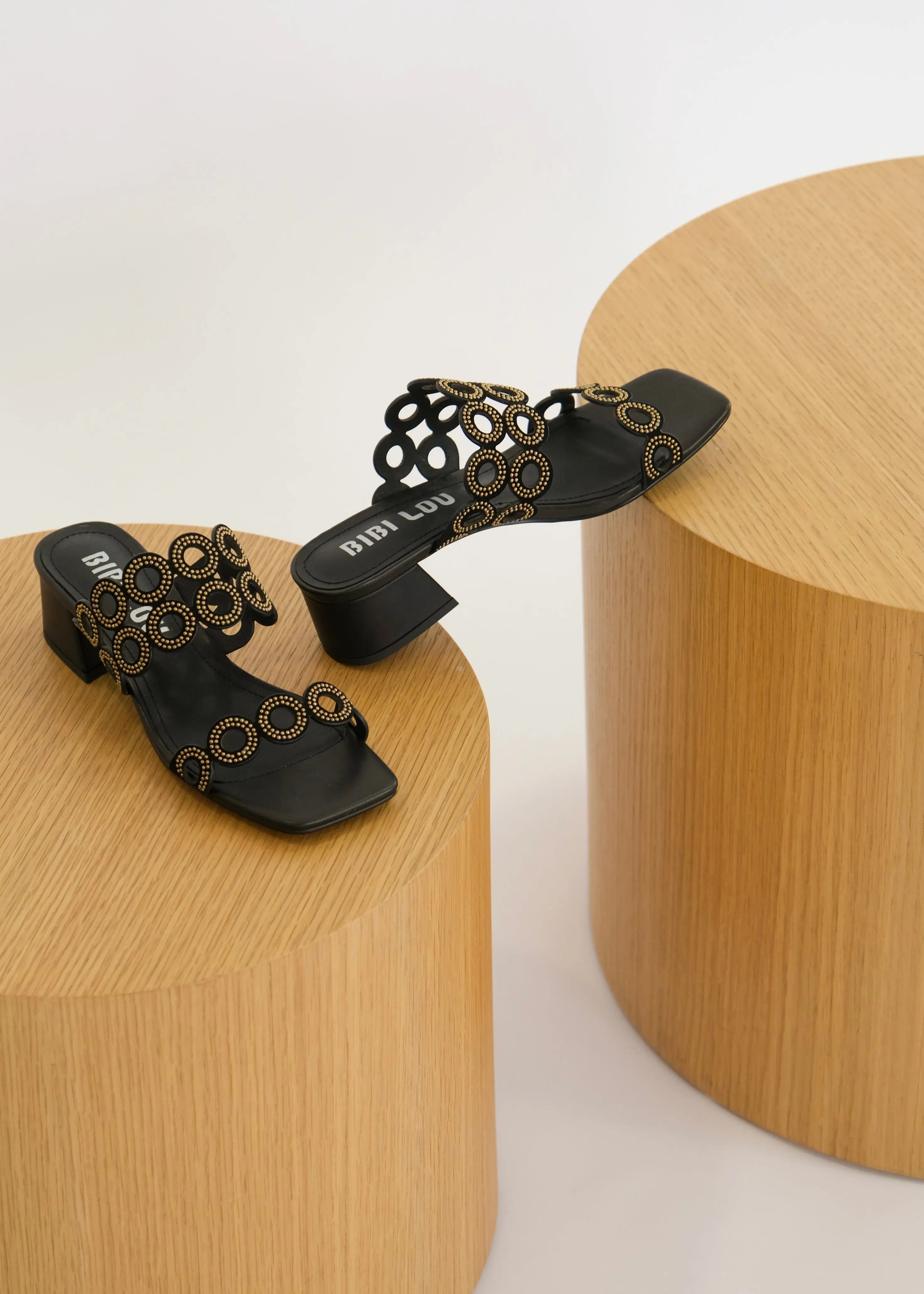 Mules à talons Bibi Lou Oribu Noir Bibi Lou