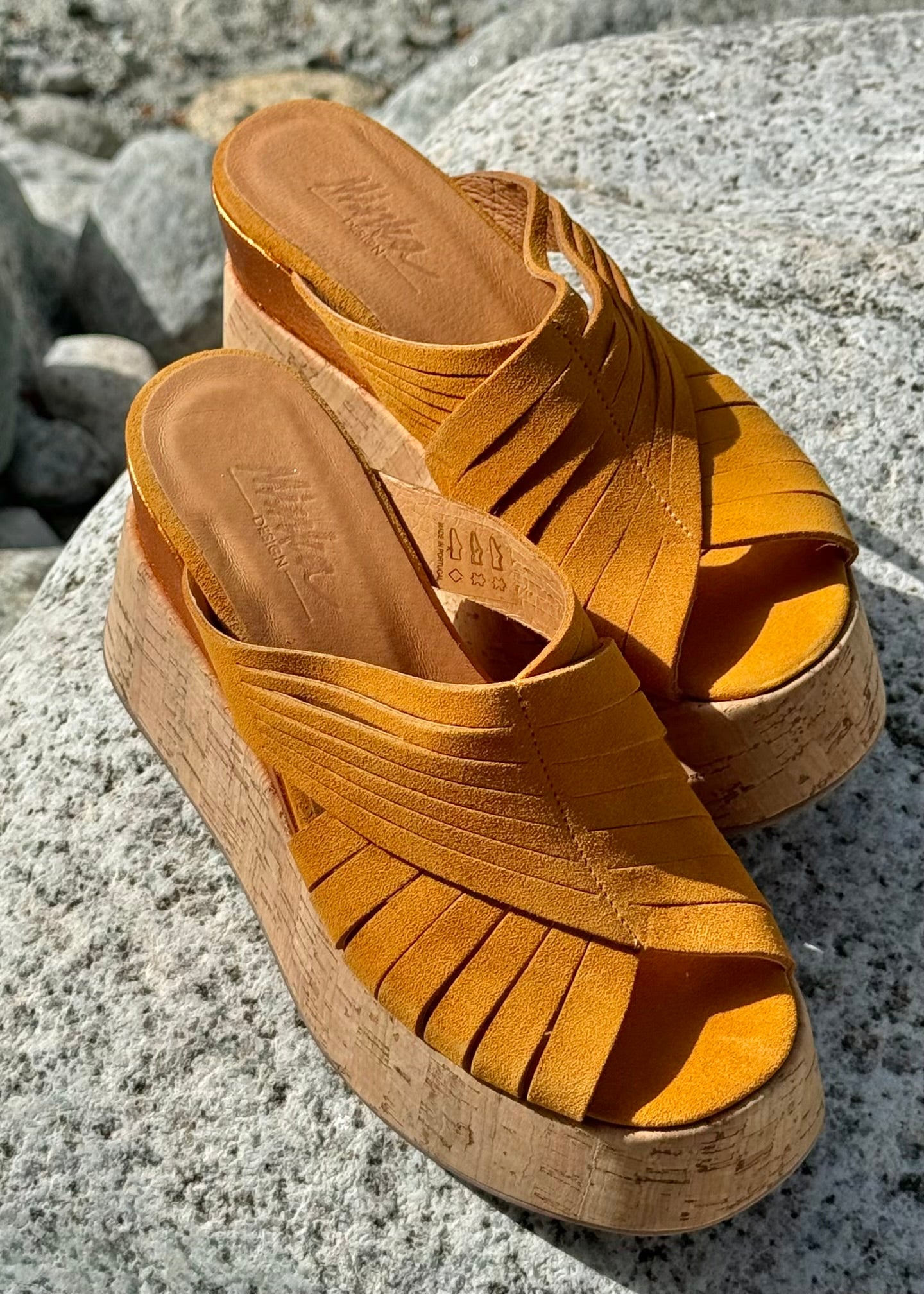 Mules compensées Minka design Genis Magma Minka Design