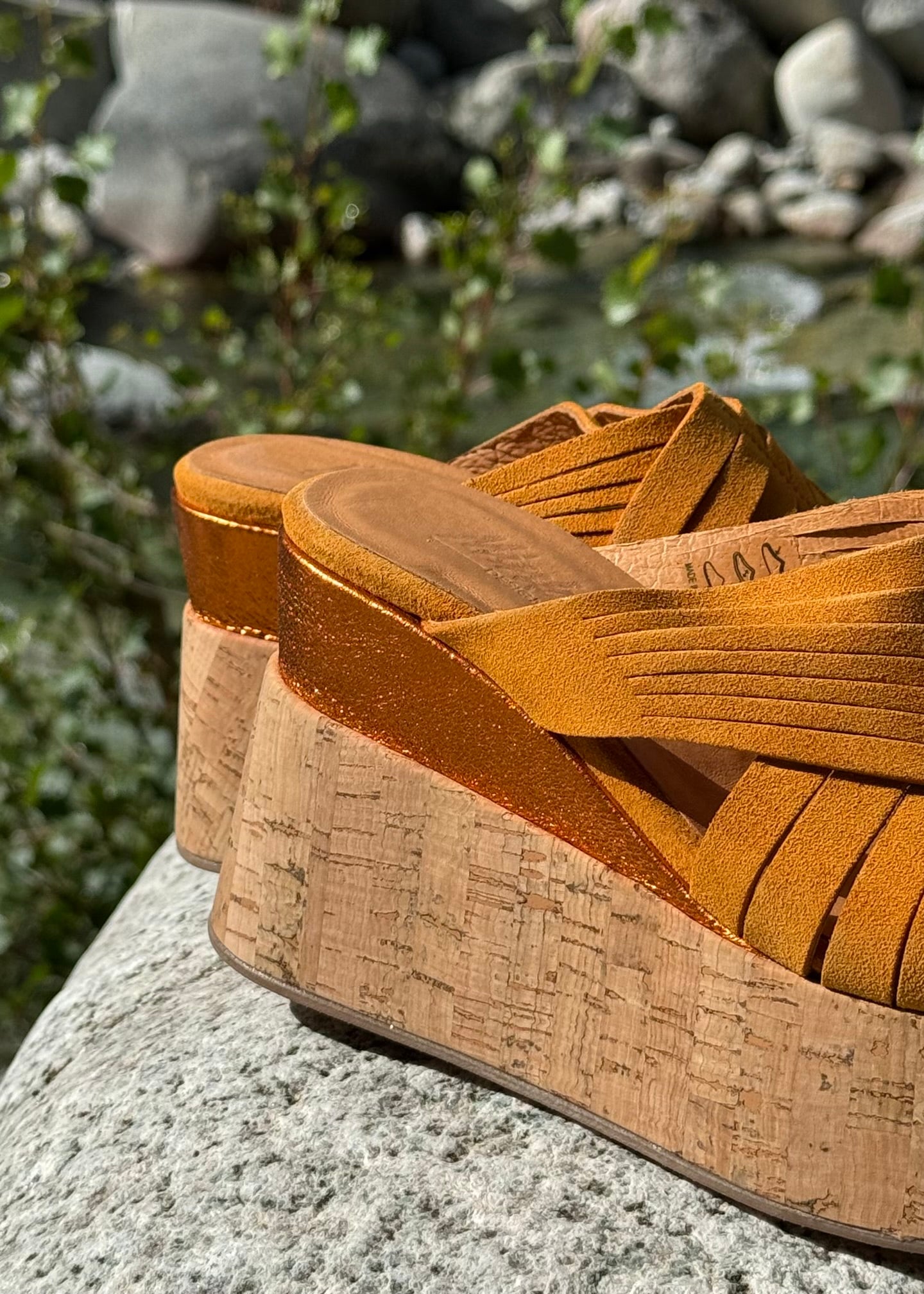 Mules compensées Minka design Genis Magma Minka Design