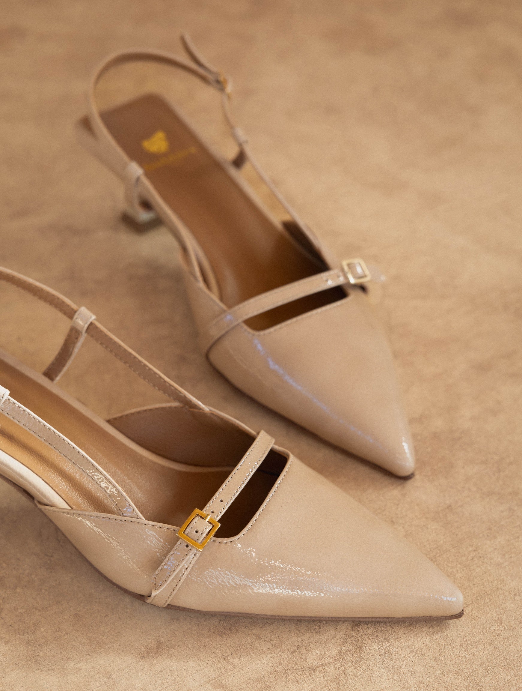 Escarpins Bobbies Reem Beige Latté Bobbies