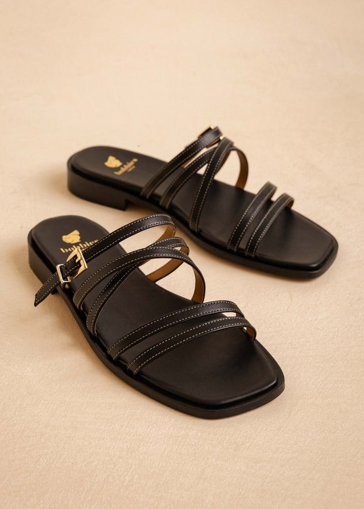Sandales Bobbies Isys Noir Bobbies
