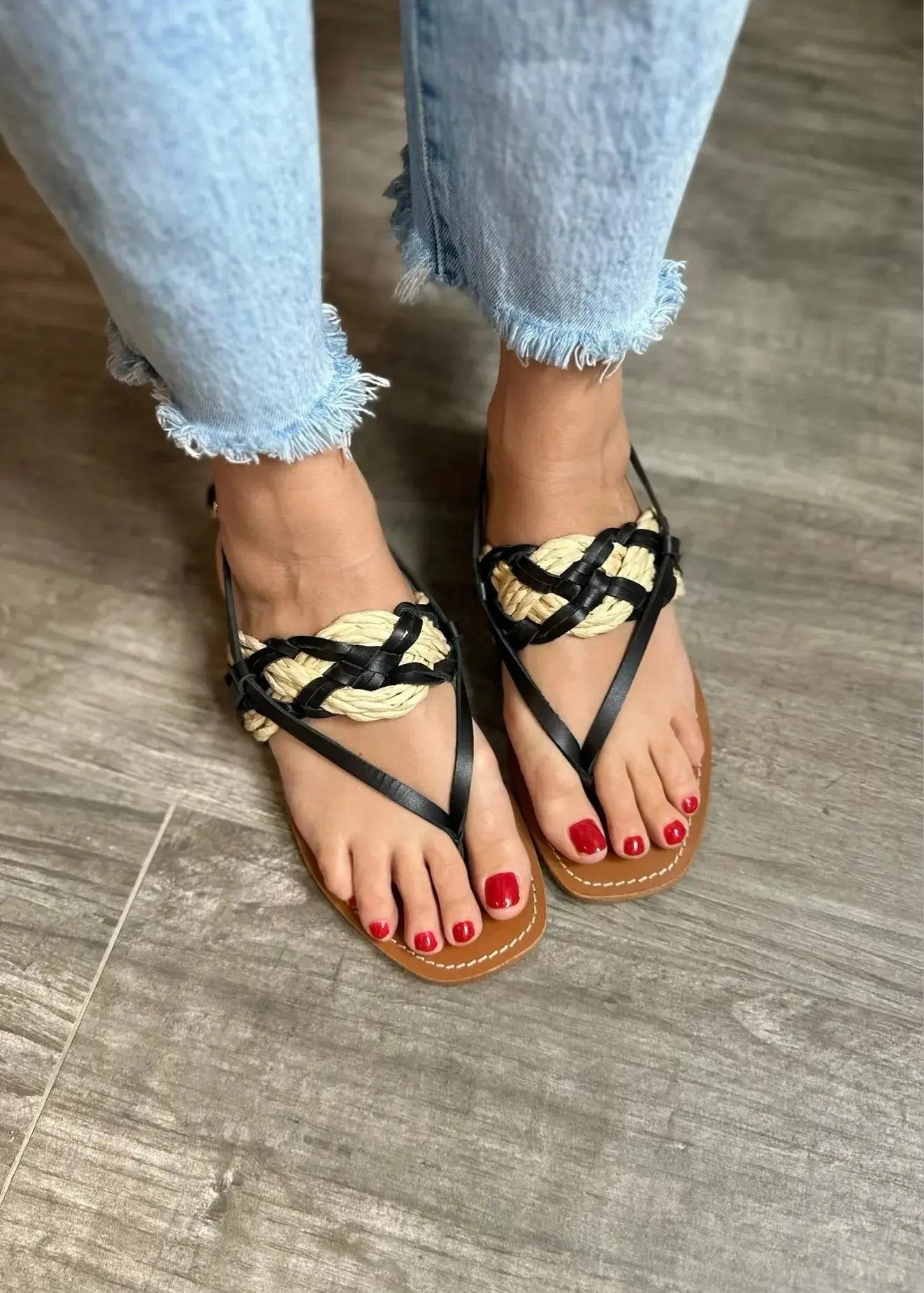 Sandales Couleur Pourpre Grenade Noir Couleur Pourpre