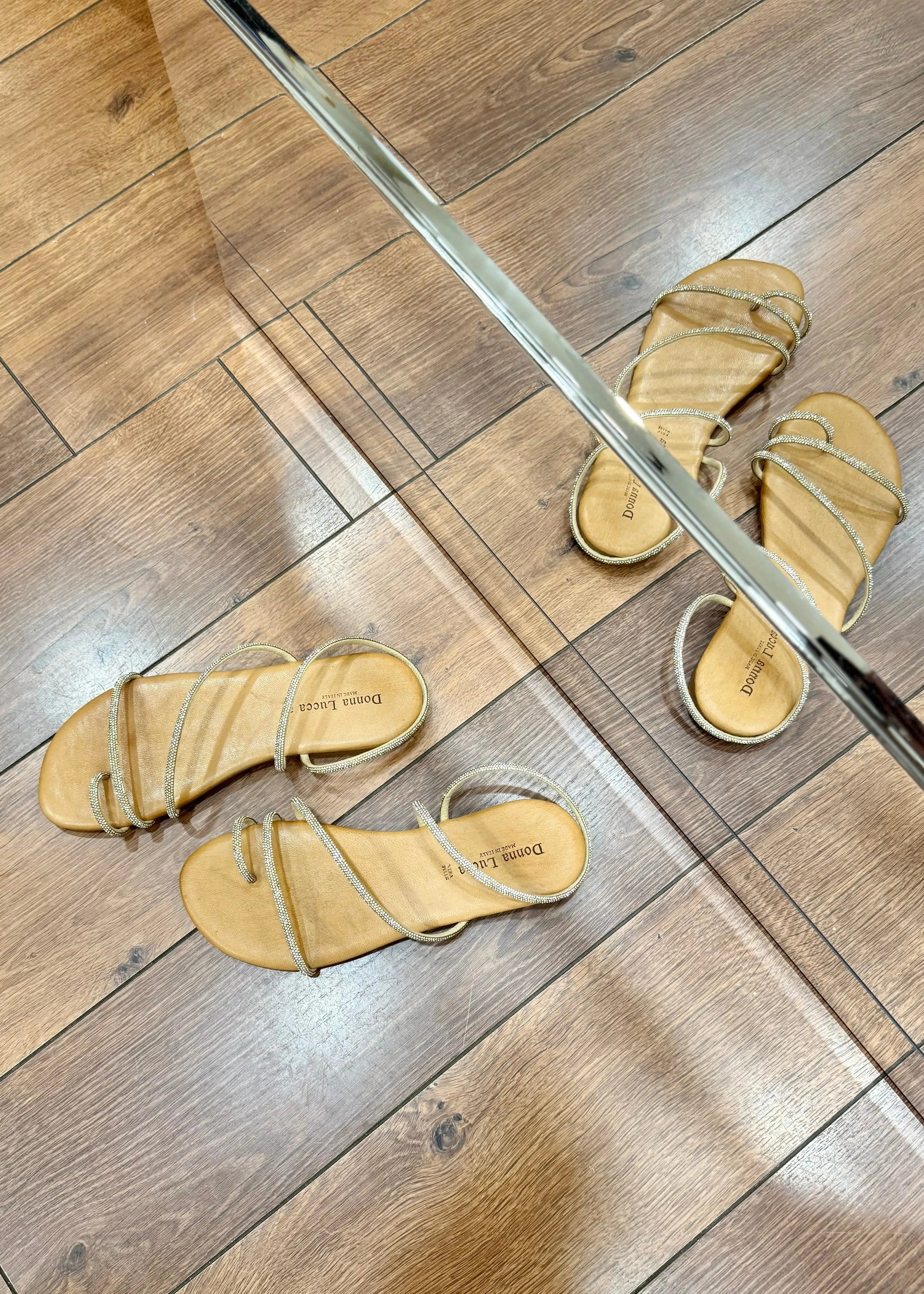 Sandales Donna Lucca 1453 platino Donna Lucca