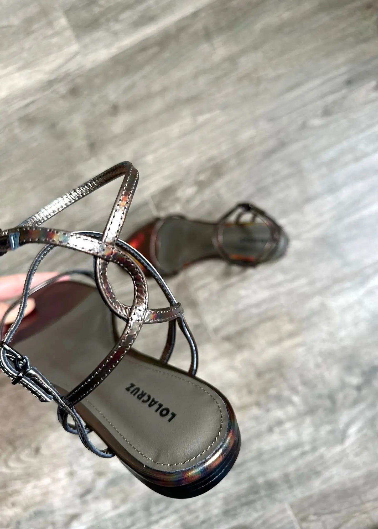 Sandales Lola Cruz Bionaz Plomo Lola Cruz