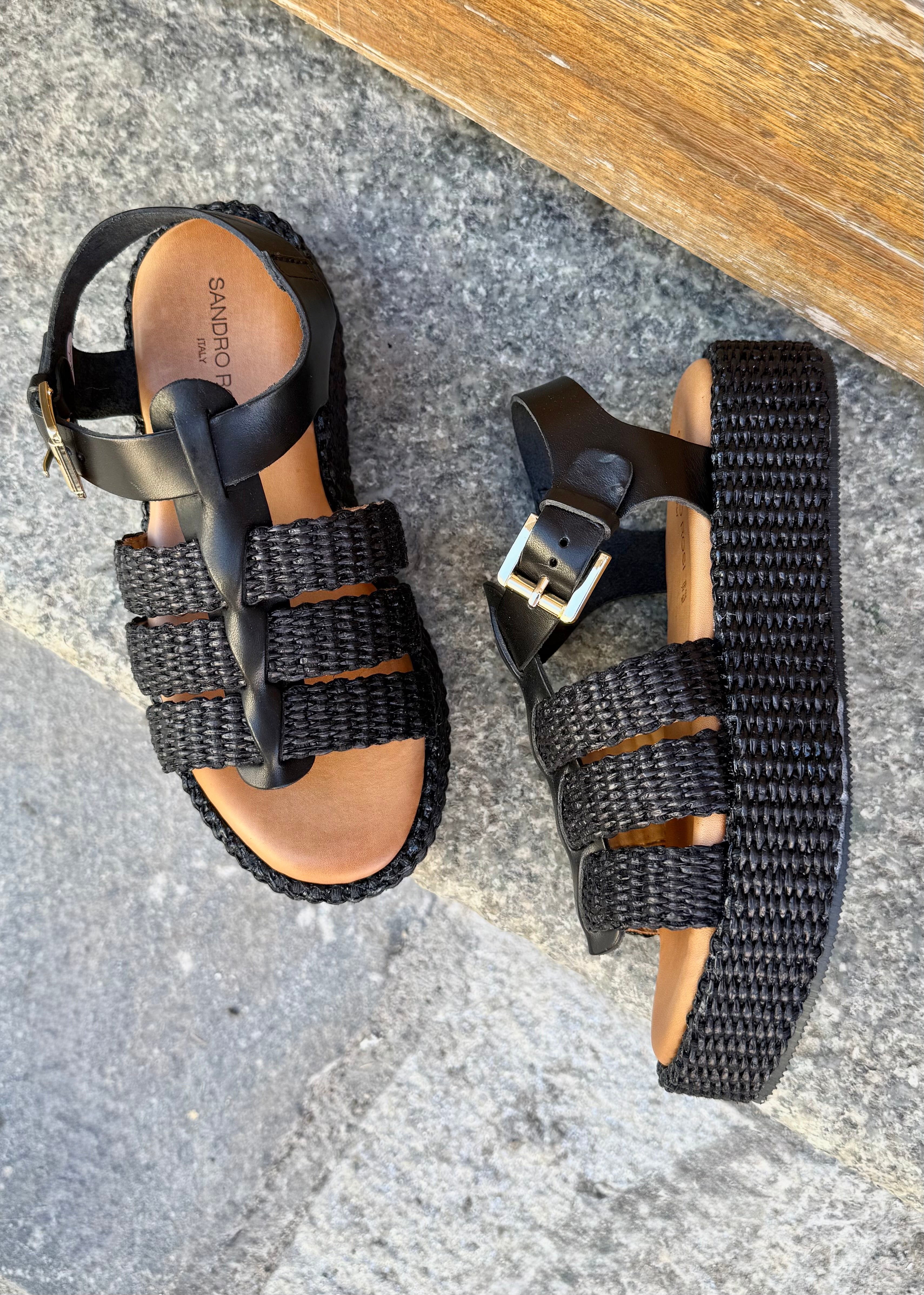 Sandales Sandro Rosi 4706 Noir Sandro Rosi