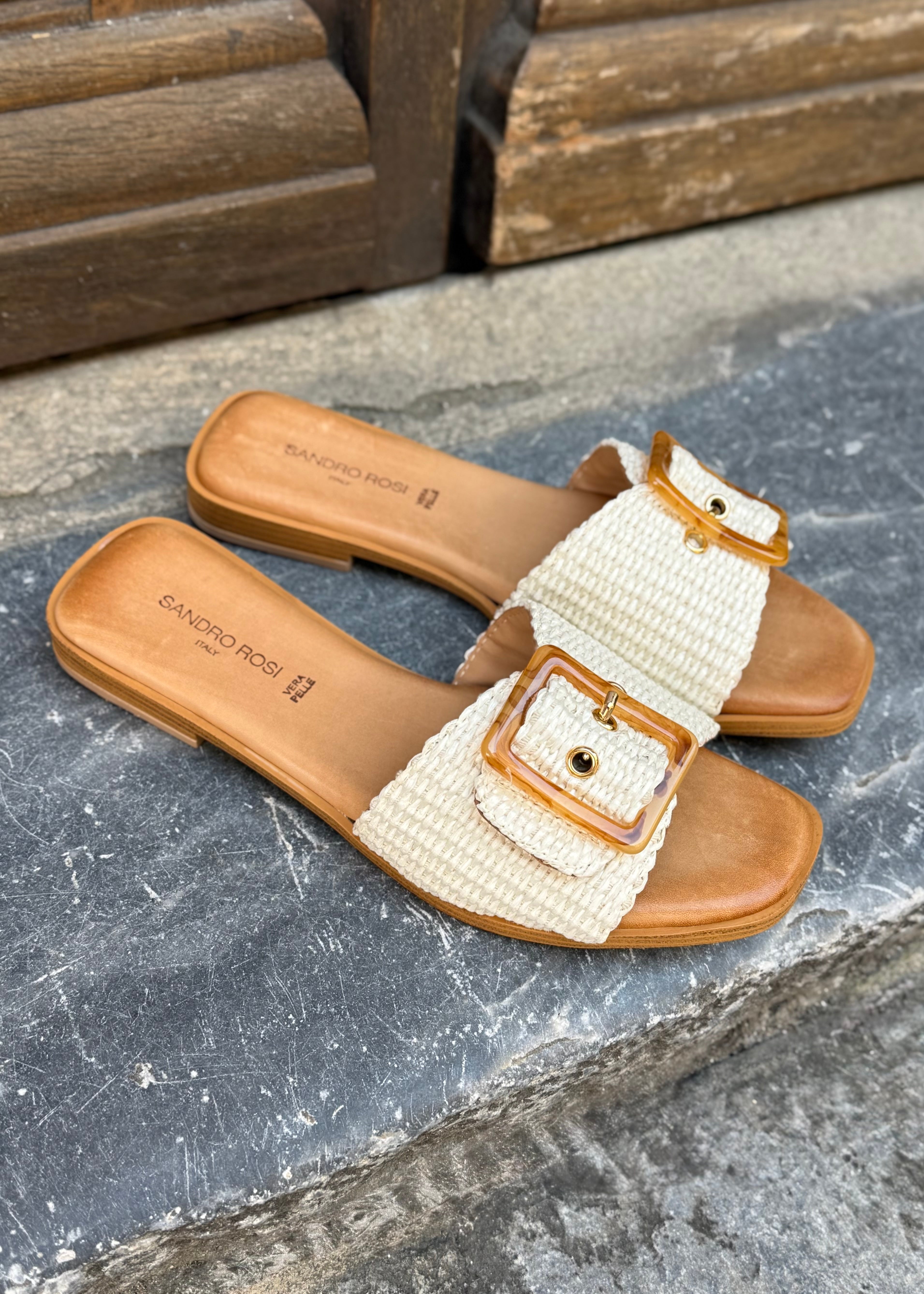 Sandales Sandro Rosi 4726 Ecru Sandro Rosi