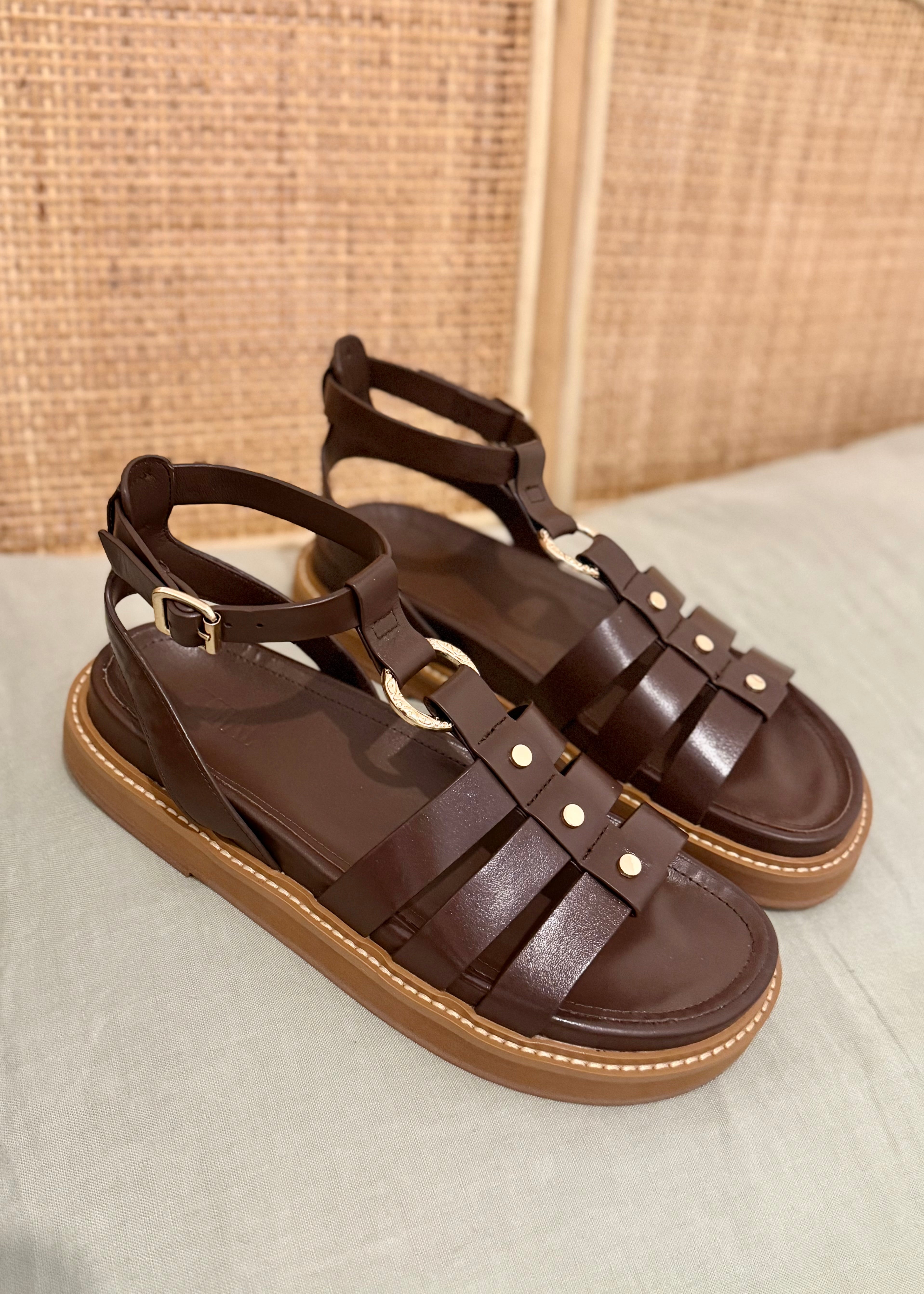 Sandales Toral Naxos Coffee Toral shoes