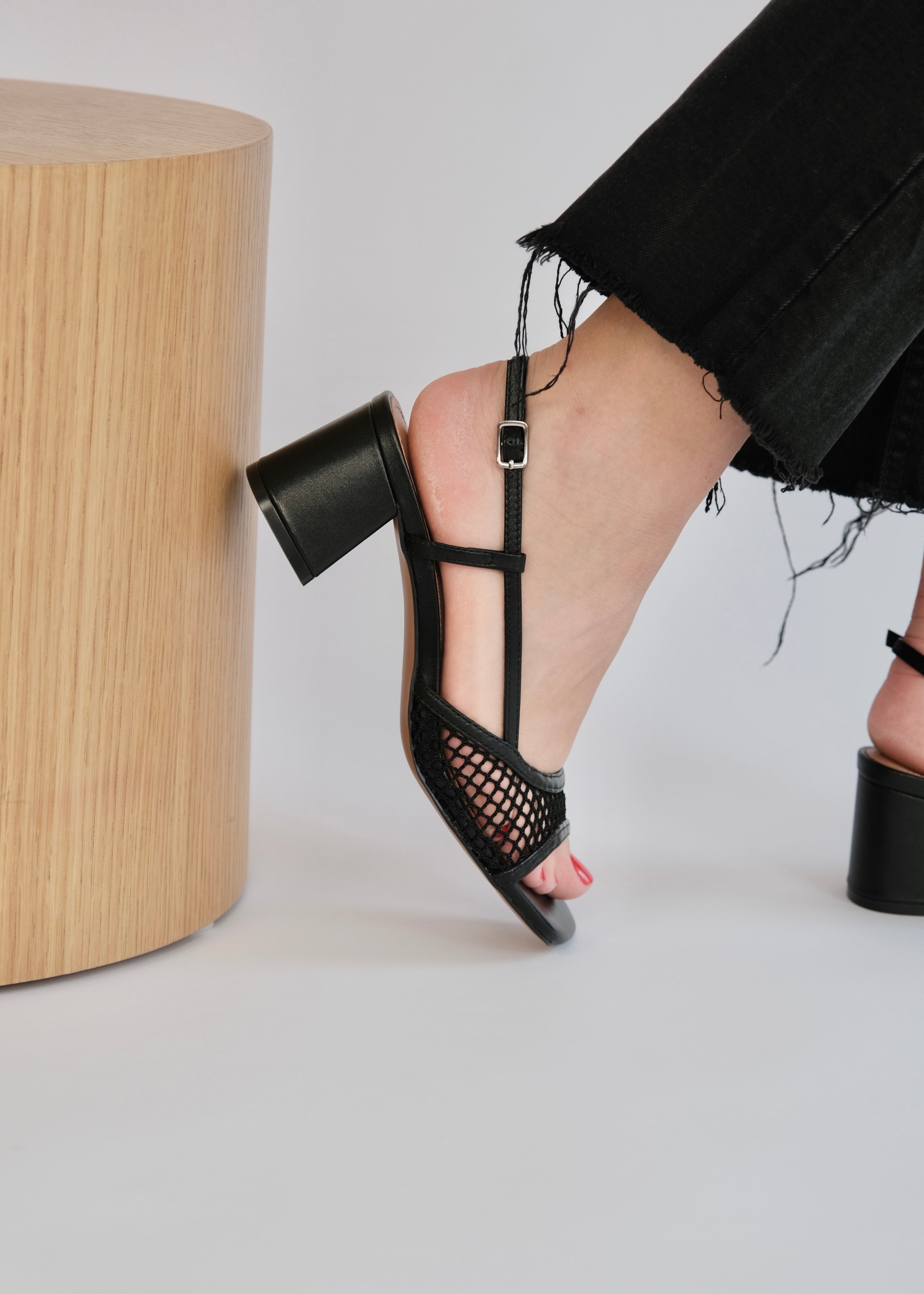 Sandales à talons Bibi Lou Blanche black Bibi Lou