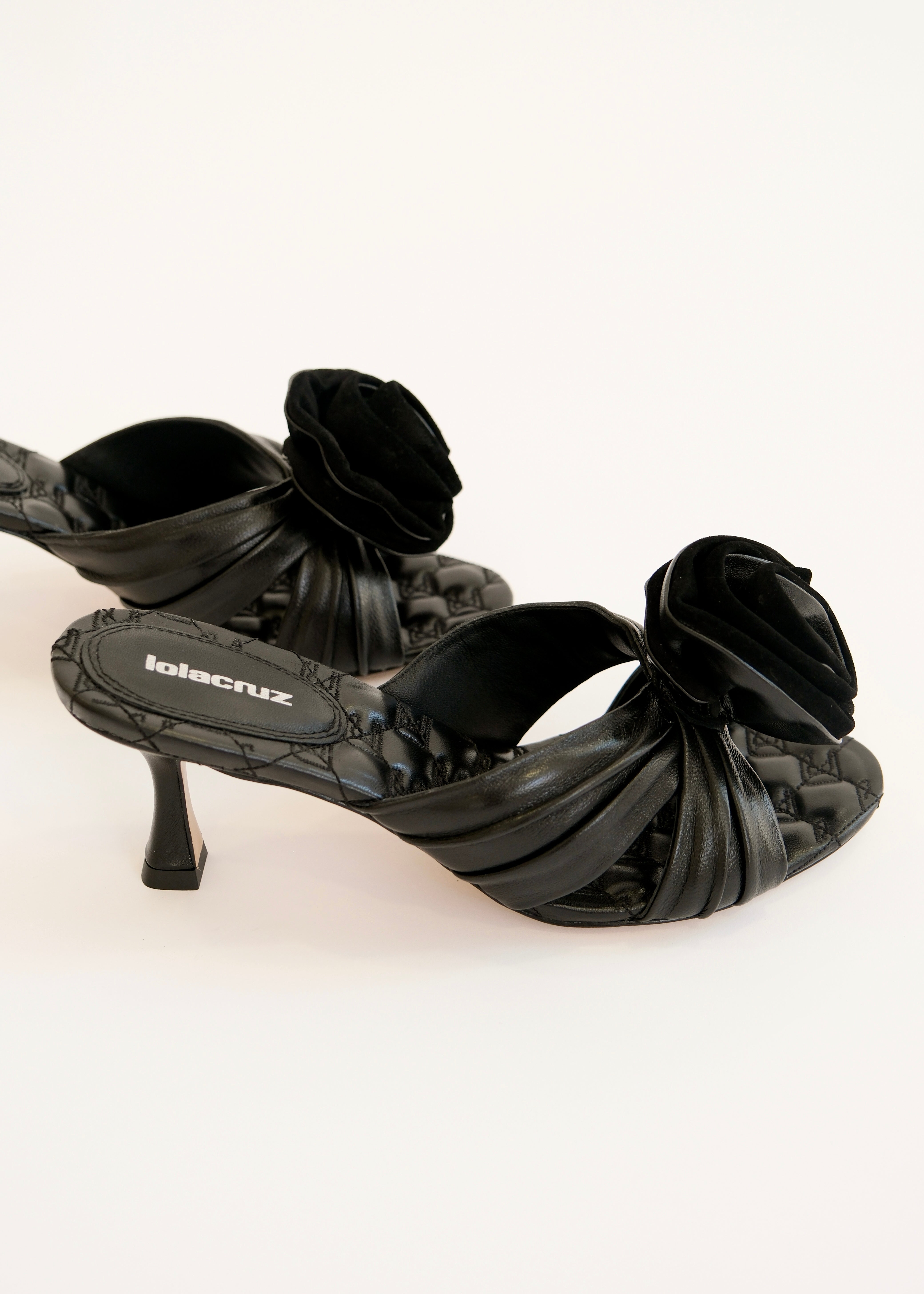 Sandales à talons Lola Cruz Lotta Noir Lola Cruz