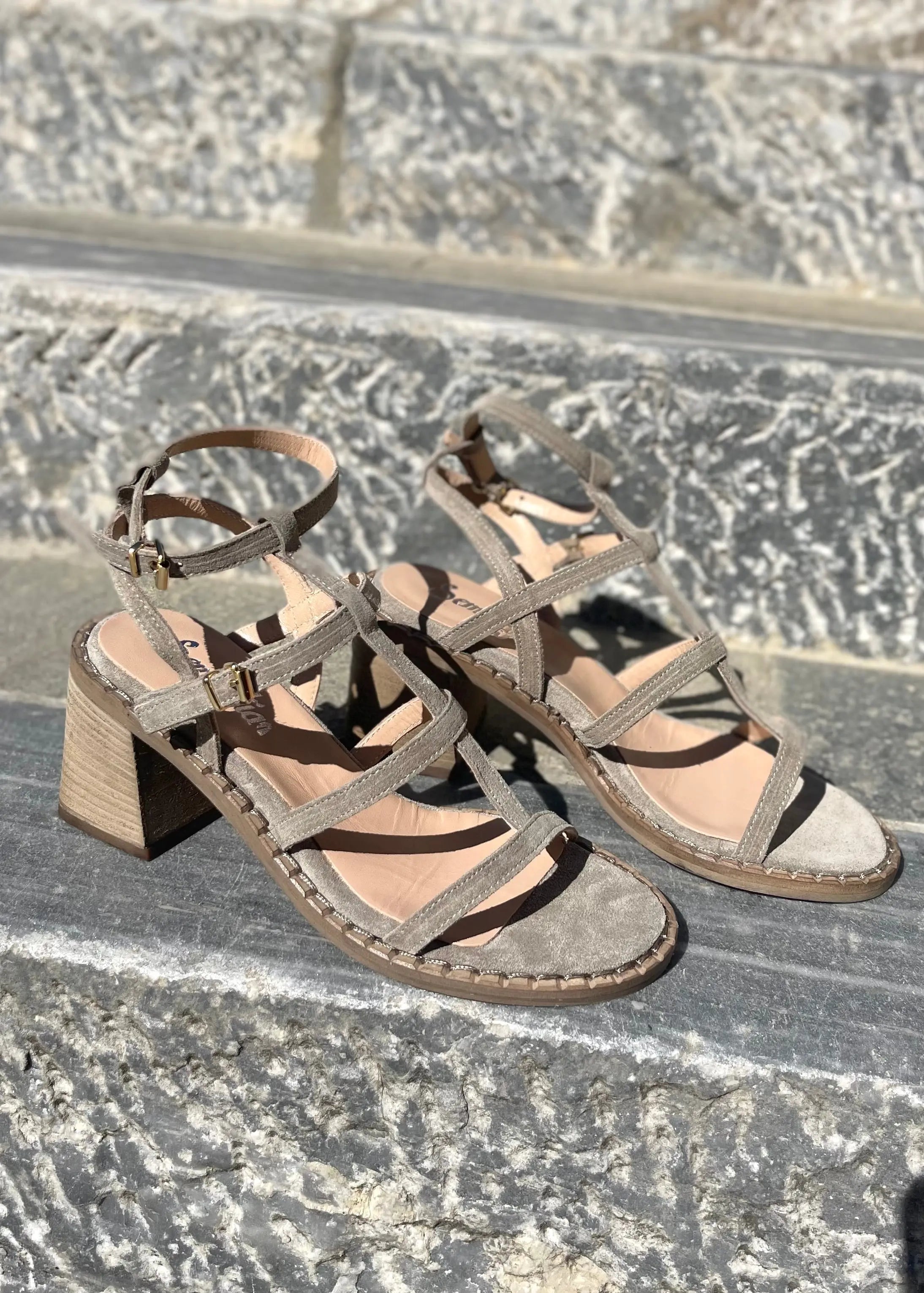 Sandales à talons Semerdjian E994E1 Sabbia Semerdjian