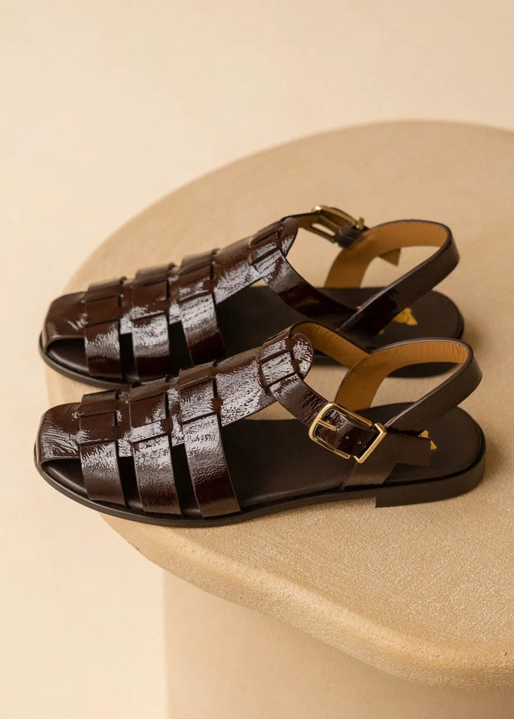 Sandales fisherman Bobbies Romane Ganache Bobbies