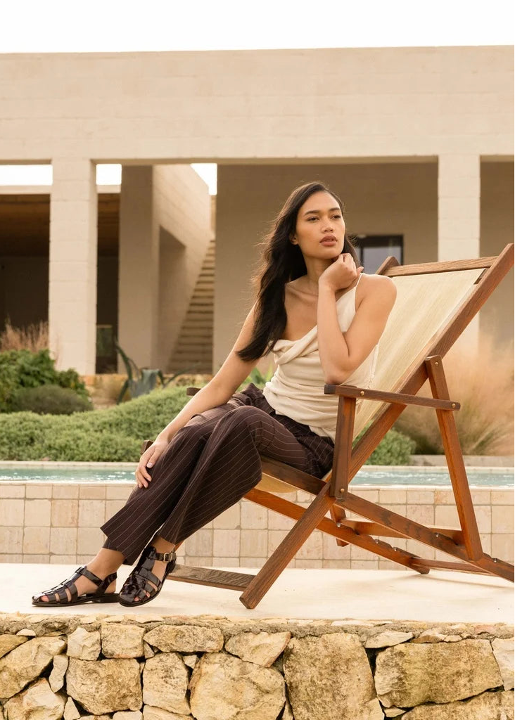 Sandales fisherman Bobbies Romane Ganache Bobbies