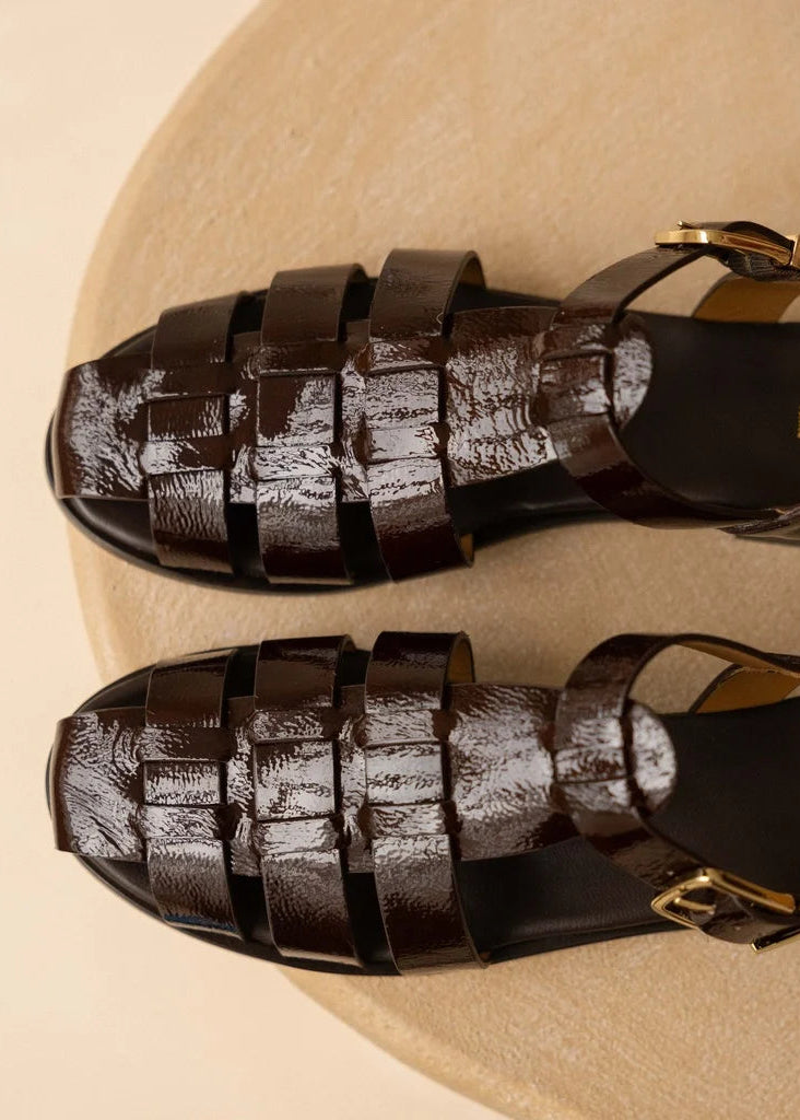 Sandales fisherman Bobbies Romane Ganache Bobbies