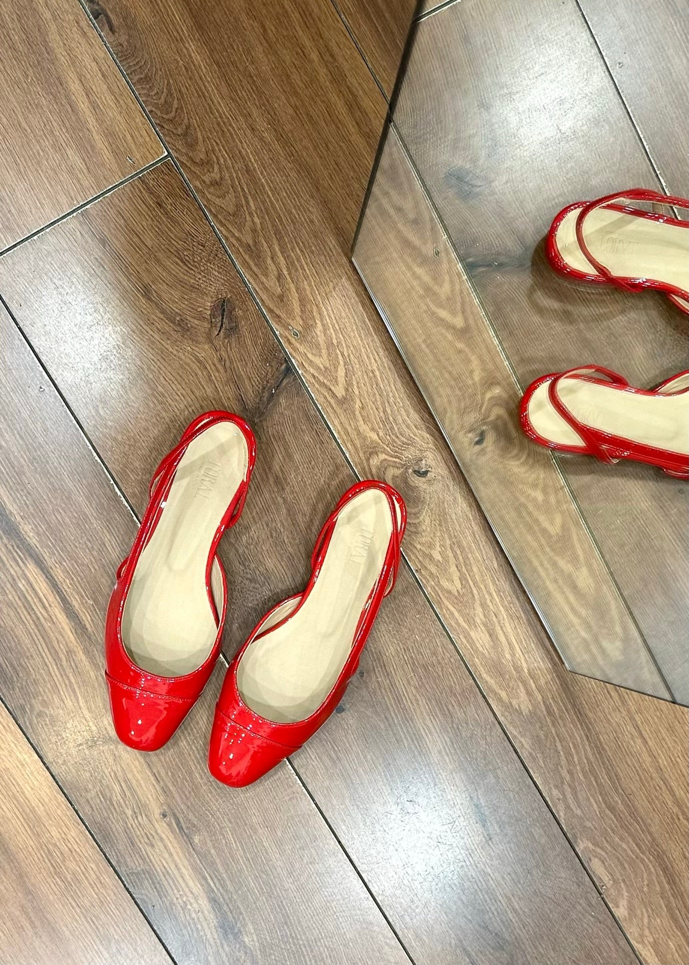 Sandales Slingback Toral Luisa Rojo Toral shoes